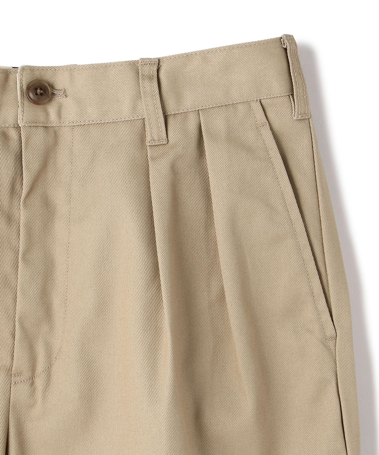 TC DOUBLE PLEATED WIDE PANTS/2タック パンツ