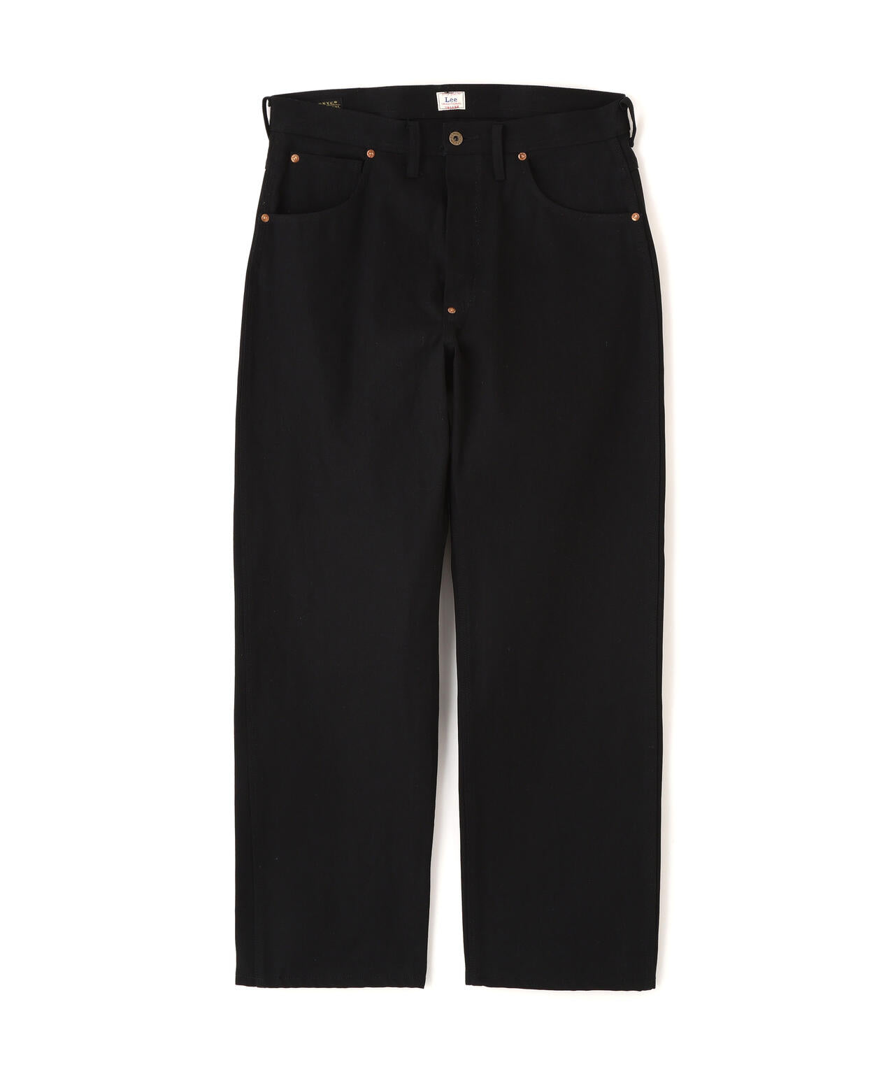 xLee/×リー/101 COWBOY BLACK DENIM PANTS/カウボーイ ブラックデニムパンツ