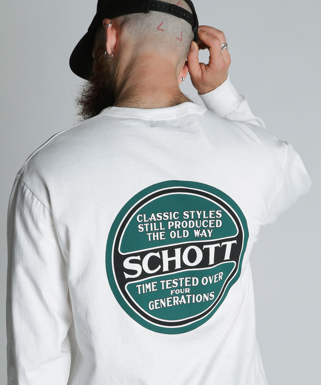 LS CIRCLE LOGO T-SHIRT/サークルログ ロンT