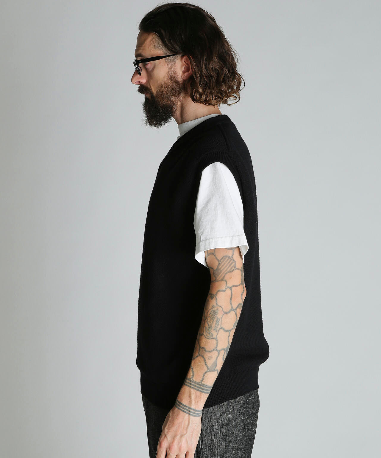 B.S. KNIT VEST/ブラックシープ ニットベスト
