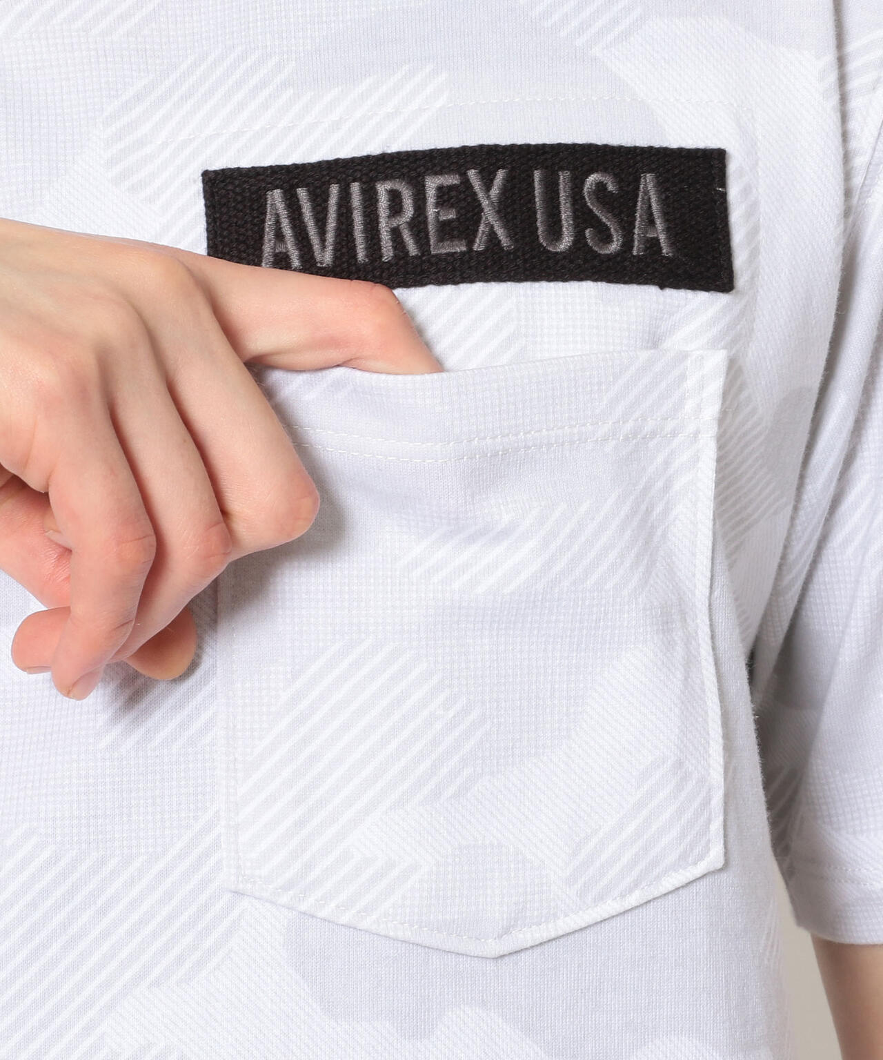 【WEB限定】ファティーグ Vネック Tシャツ/SS FATIGUE V-NECK T-SHIRT/アヴィレックス/AVIREX