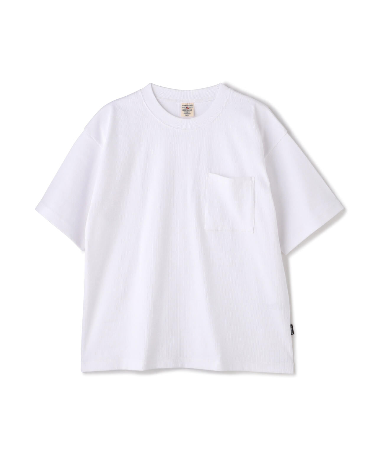 《DAILY/デイリー》S/S RIB LOOSE FIT T-SHIRT/リブ ルーズフィット 半袖 Tシャツ /
