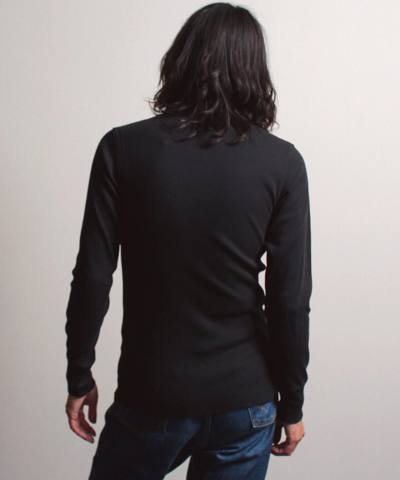 《DAILY/デイリー》THERMAL L/S V-NECK T-SHIRT/サーマル 長袖 ブイネック Tシャツ