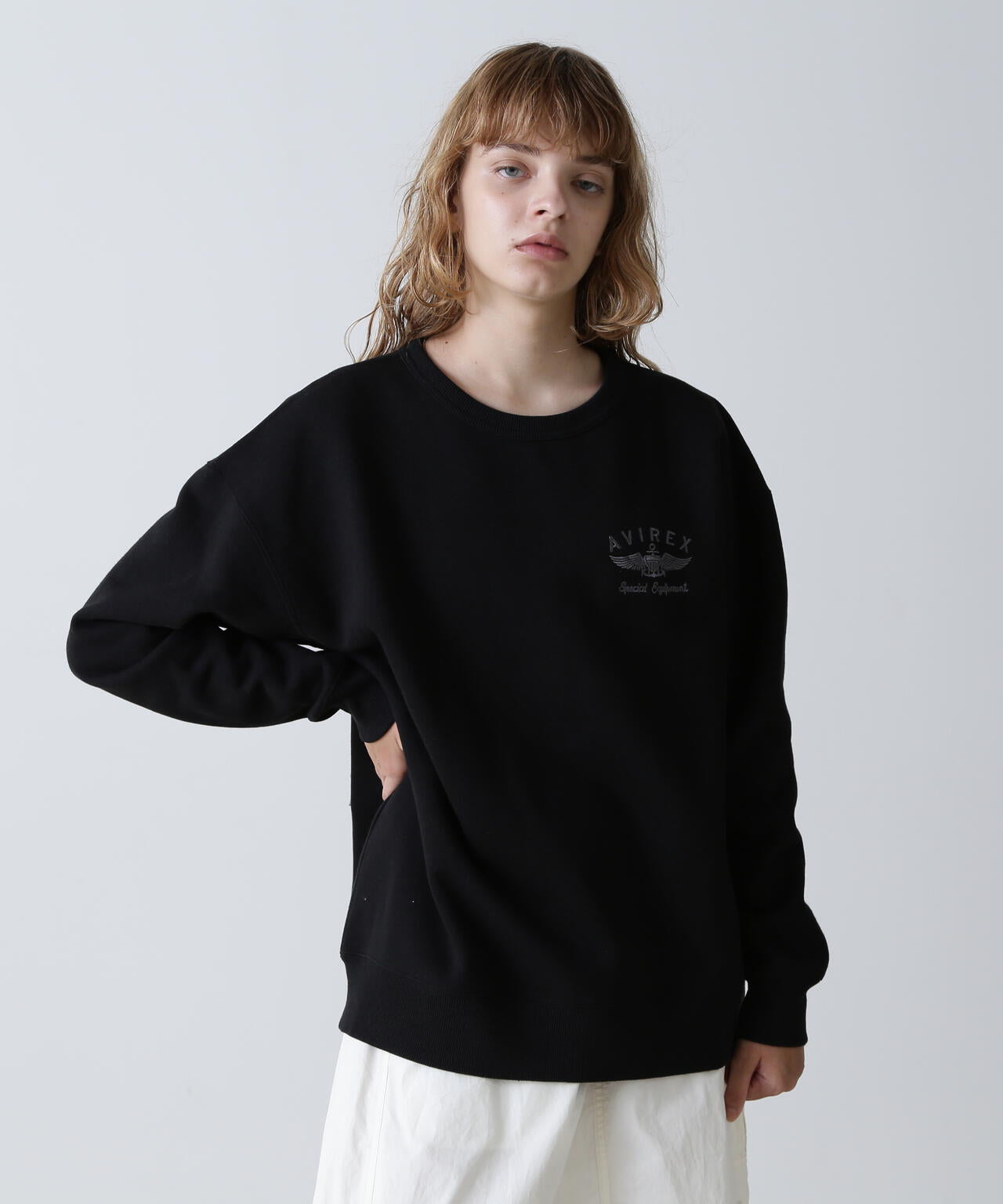 VARSITY LOGO SWEAT/バーシティロゴスウェット