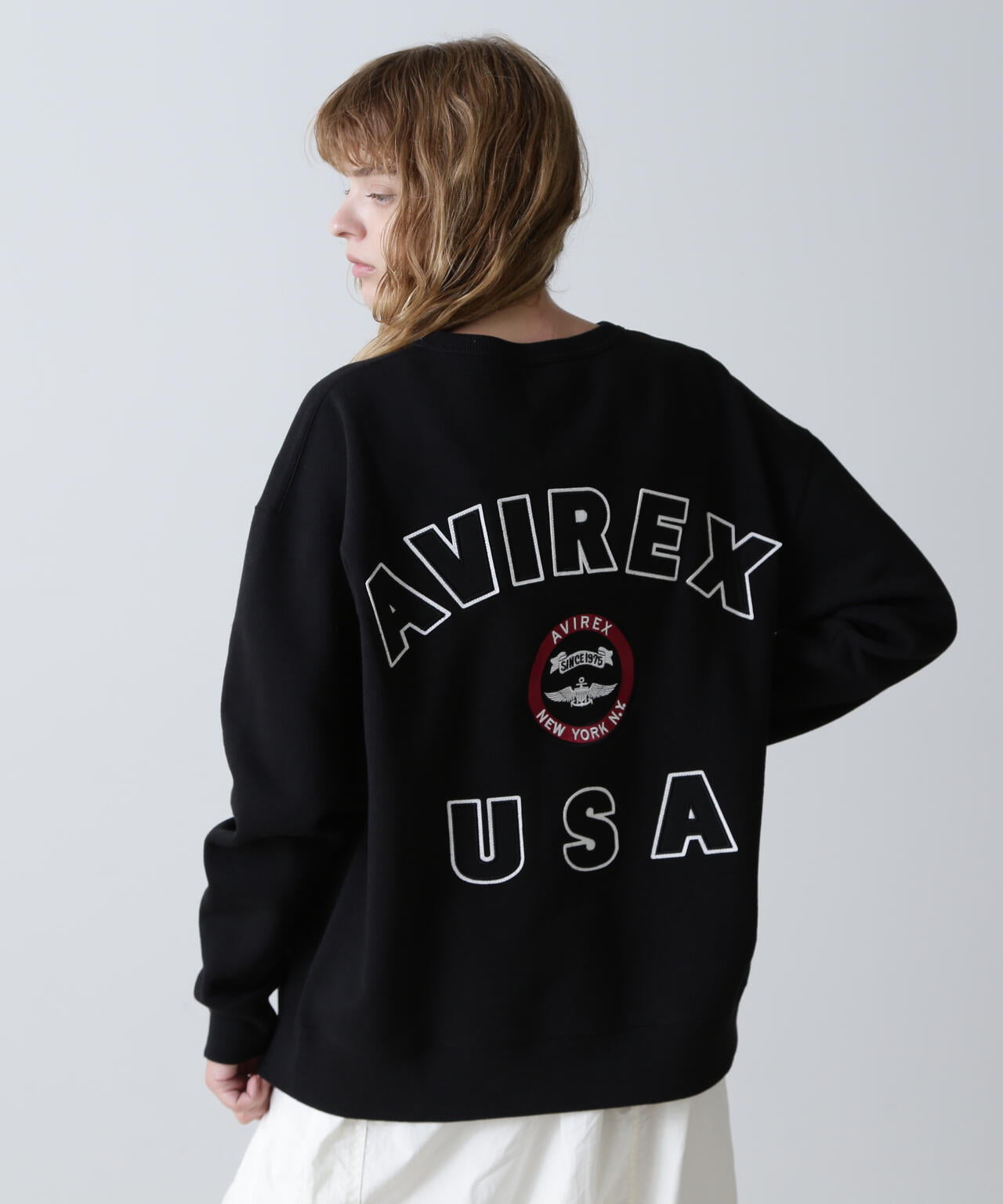 VARSITY LOGO SWEAT/バーシティロゴスウェット
