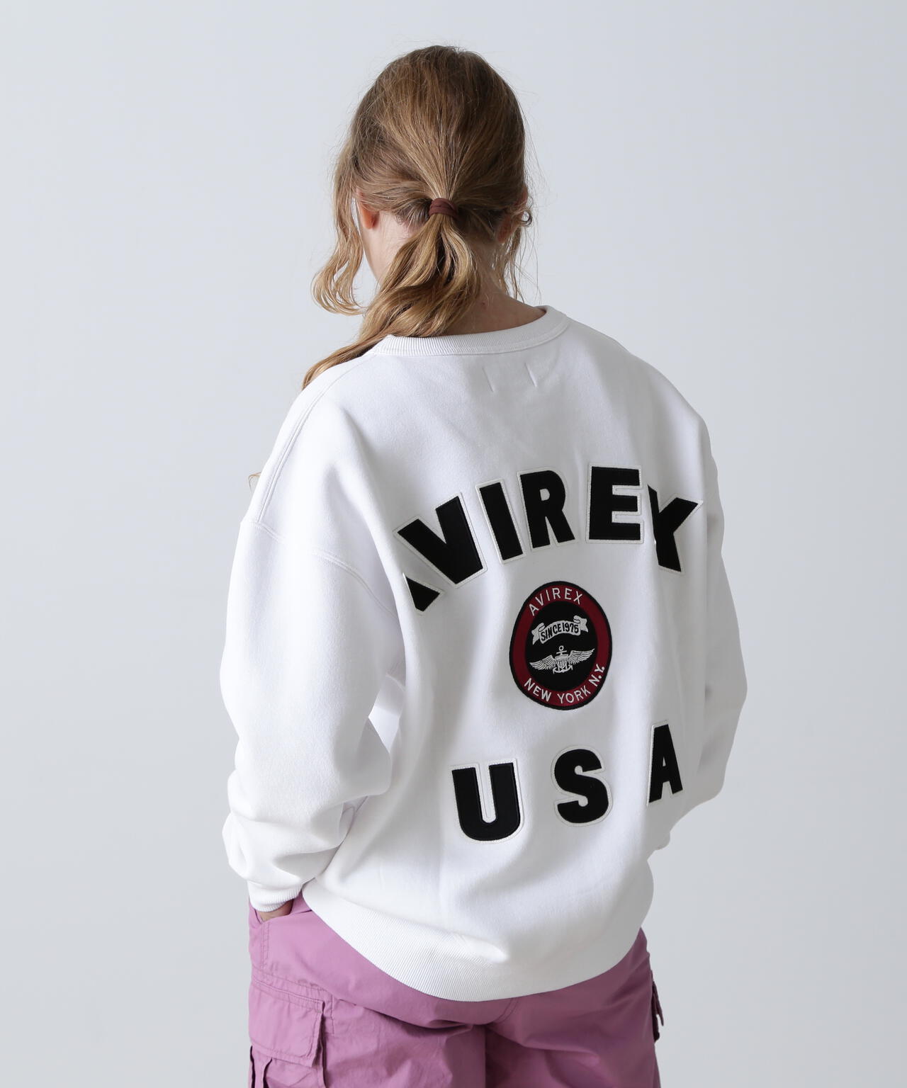 VARSITY LOGO SWEAT/バーシティロゴスウェット