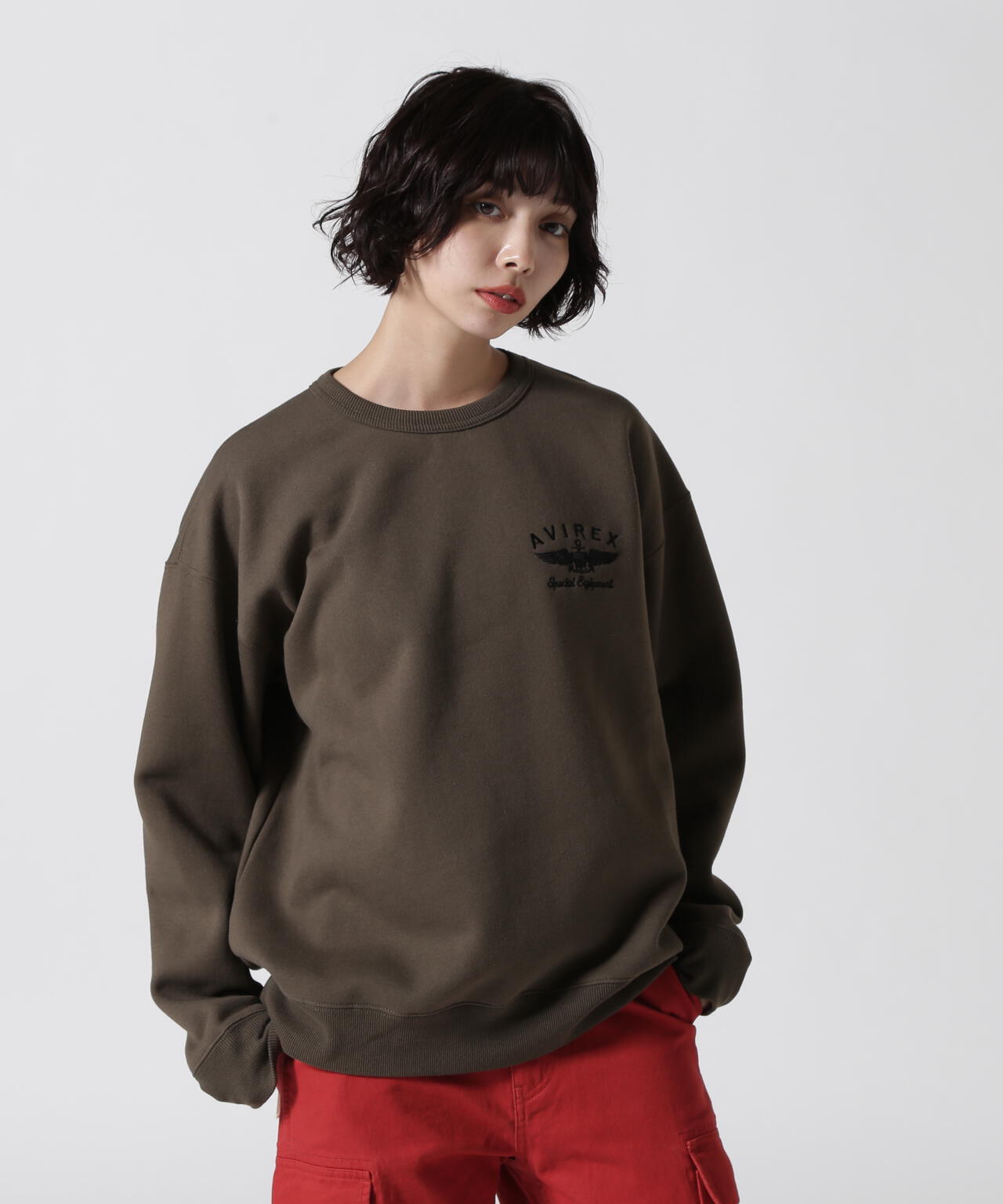 VARSITY LOGO SWEAT/バーシティロゴスウェット