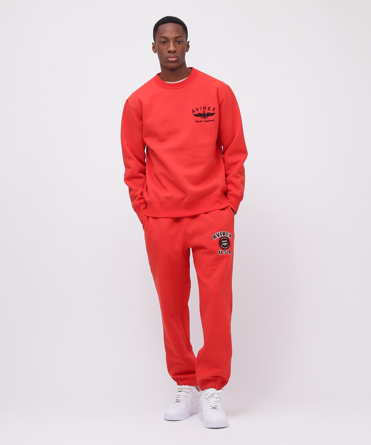 VARSITY LOGO SWEAT PANTS / バーシティ ロゴ スウェットパンツ