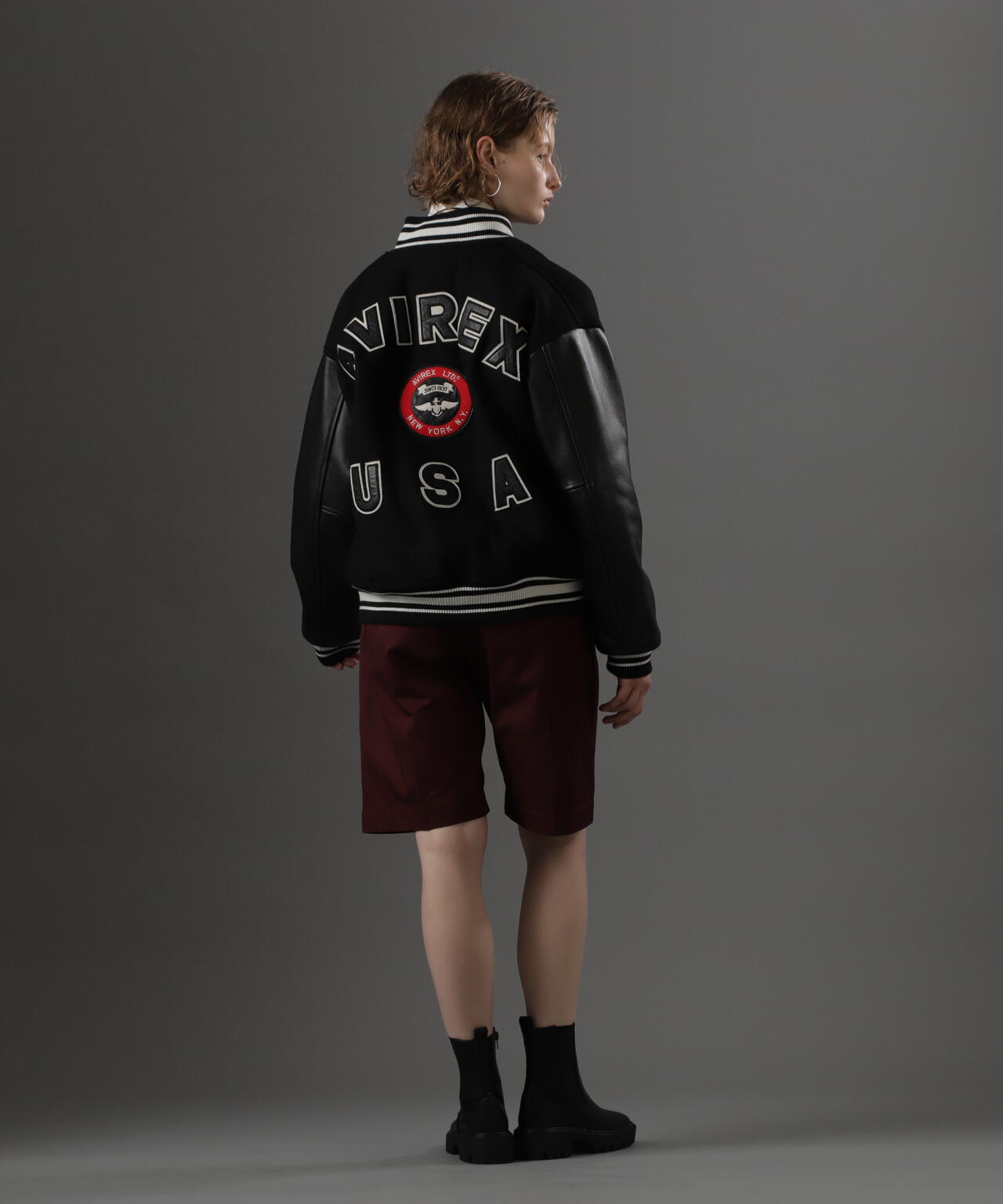 L-STADIUM JKT SIGNATURE LOGO/スタジアムジャケット シグネチャーロゴ