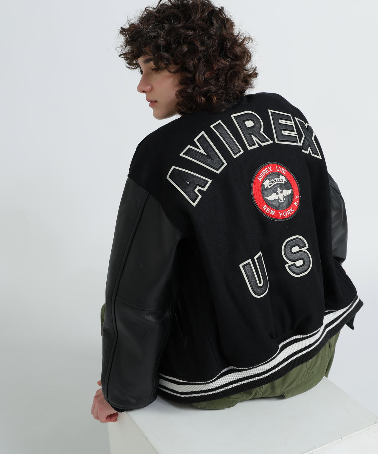 L-STADIUM JKT SIGNATURE LOGO/スタジアムジャケット シグネチャーロゴ