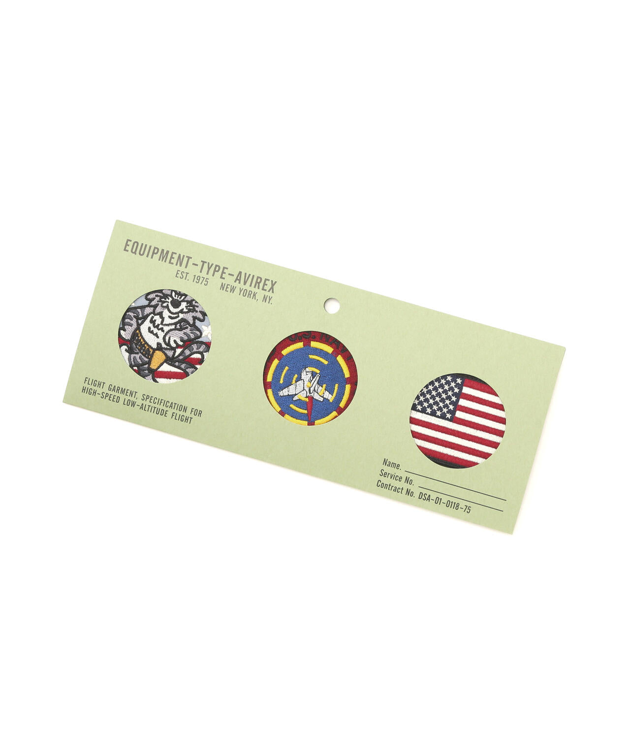 《直営店限定》MILITARY WAPPEN "TOM CAT" / ミリタリー ワッペン "トムキャット"/AVIREX/アヴィレックス