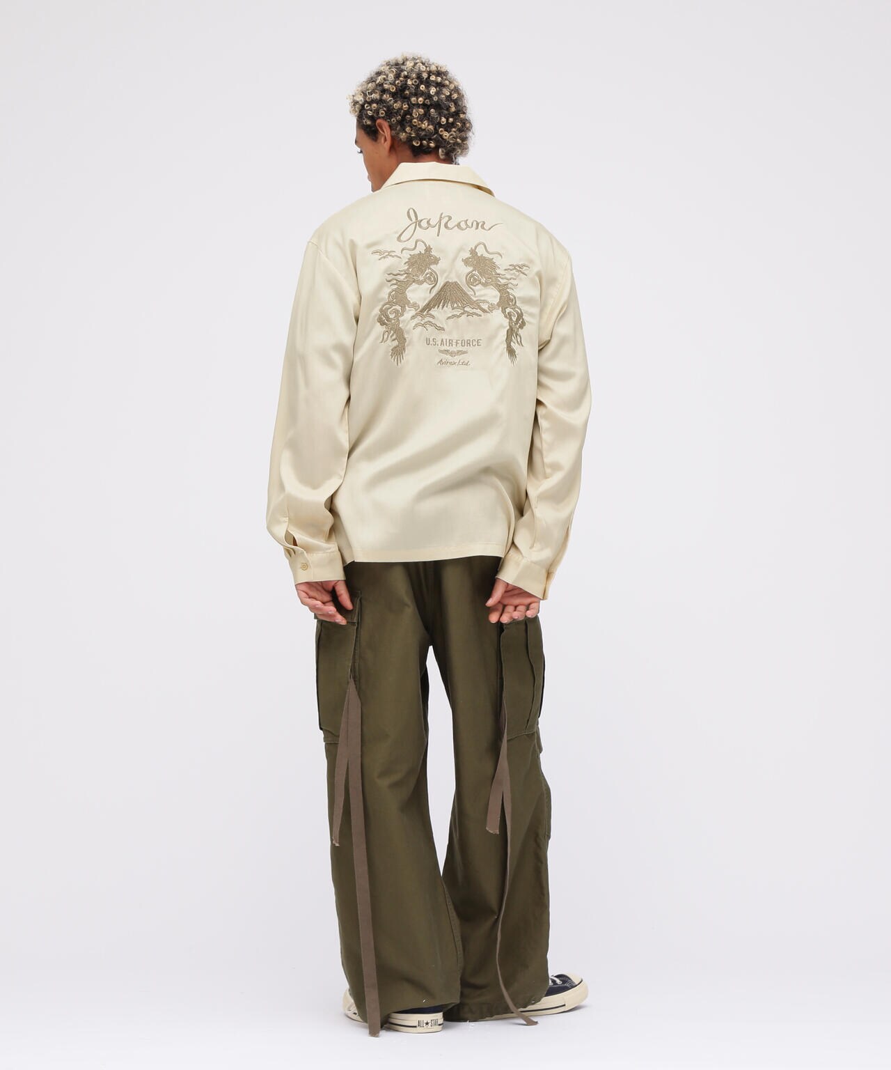 《WEB限定》DOUBLE DRAGON SOUVENIR SHIRT / ダブルドラゴン スーベニア シャツ / AVIREX