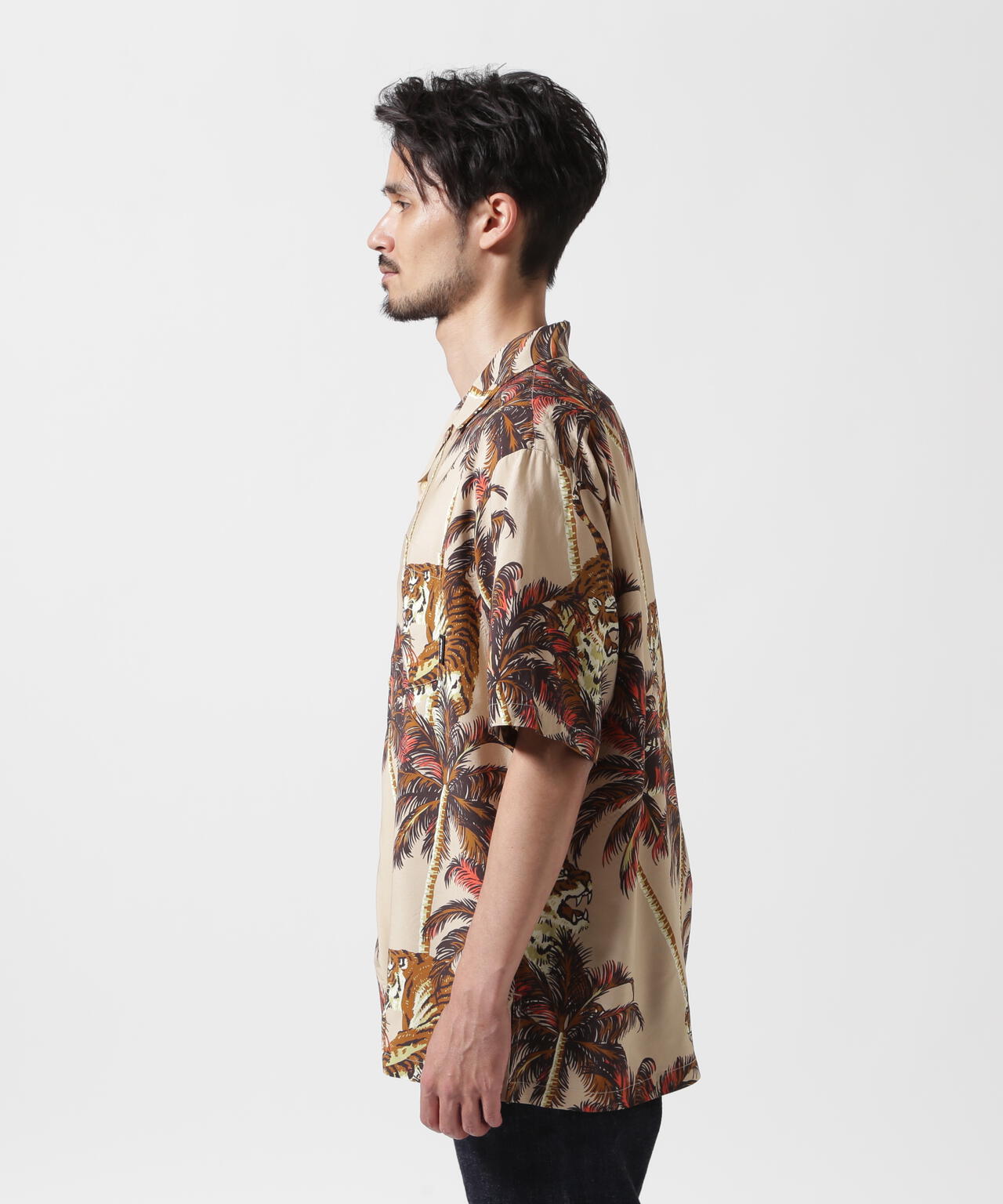 ALOHA SHIRT "TIGER & PALM TREE" / アロハシャツ "タイガー＆ パームツリー" / AVIREX
