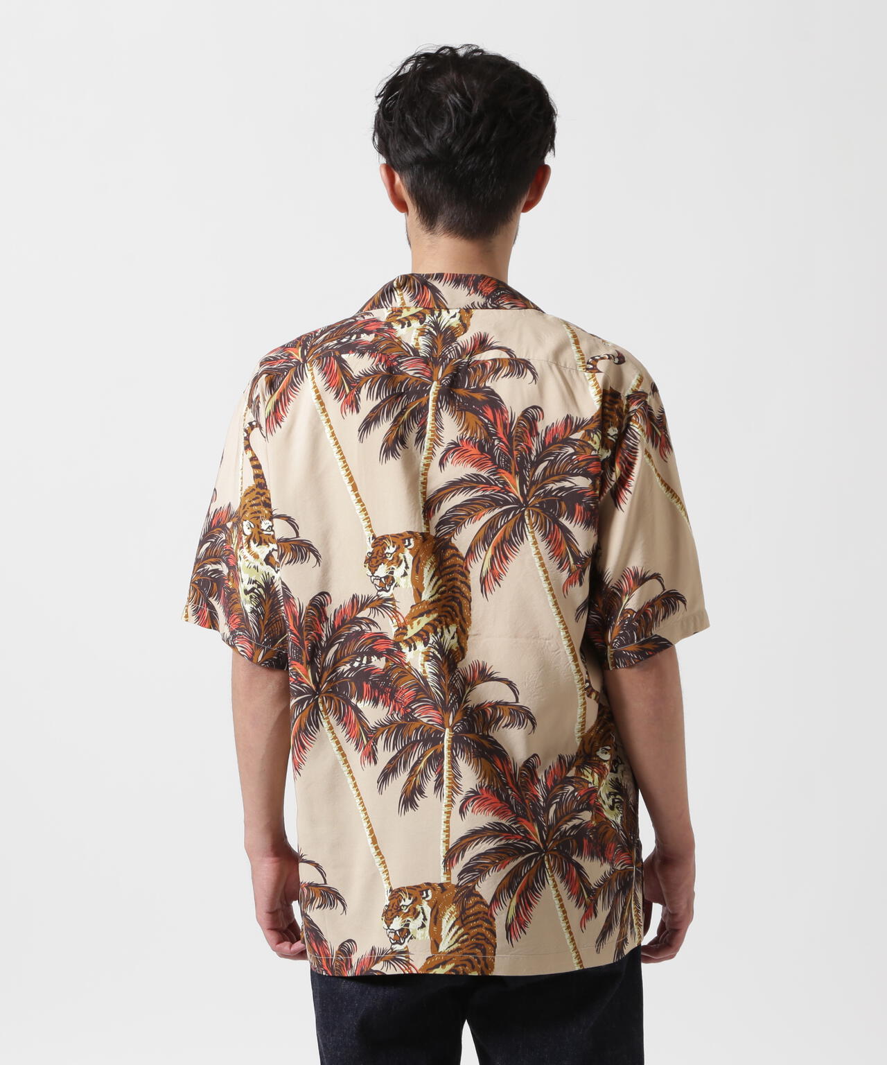 ALOHA SHIRT "TIGER & PALM TREE" / アロハシャツ "タイガー＆ パームツリー" / AVIREX