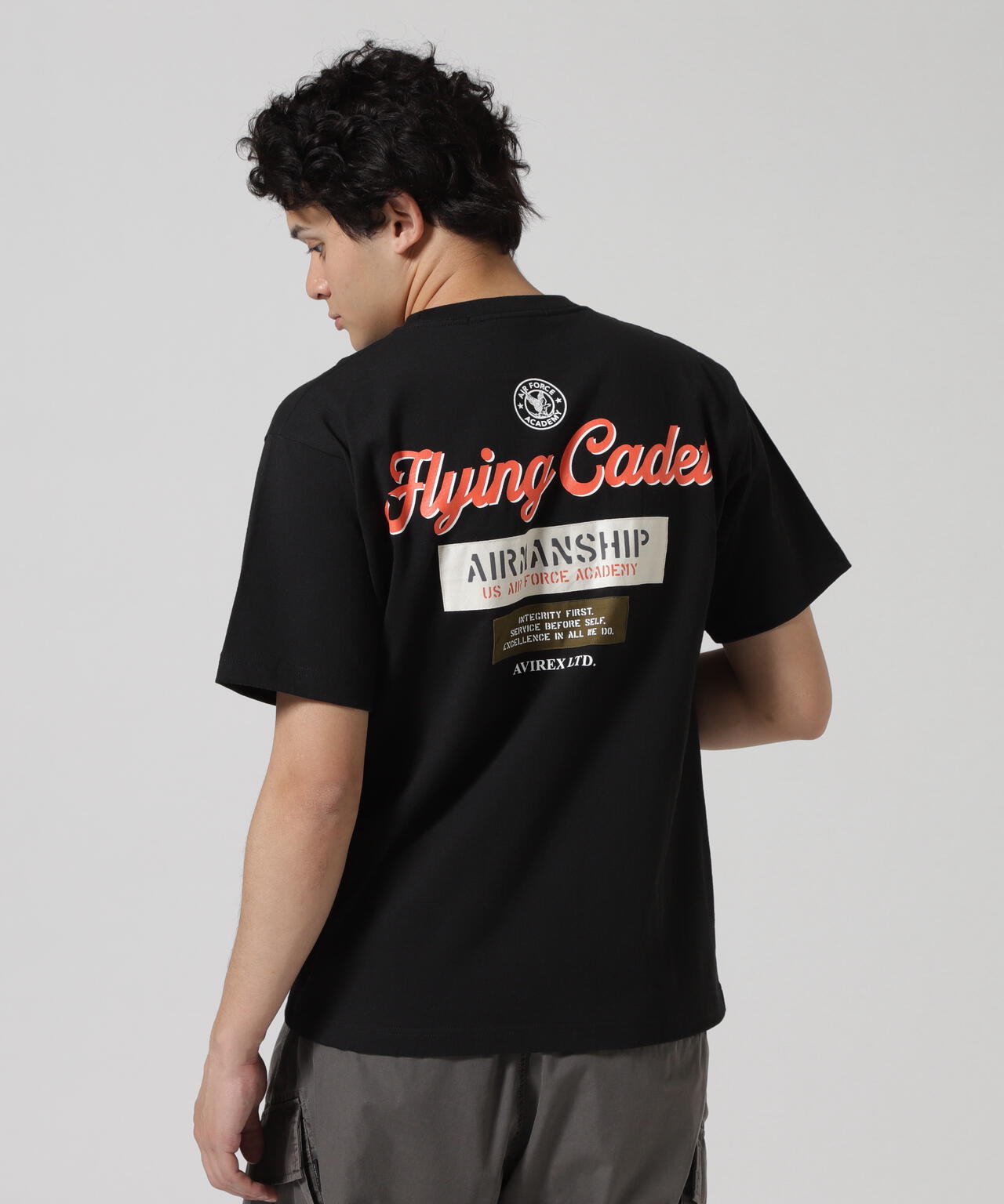 CADET PATCH T-SHIRT / カデット パッチ 半袖Tシャツ / AVIREX / アヴィレックス