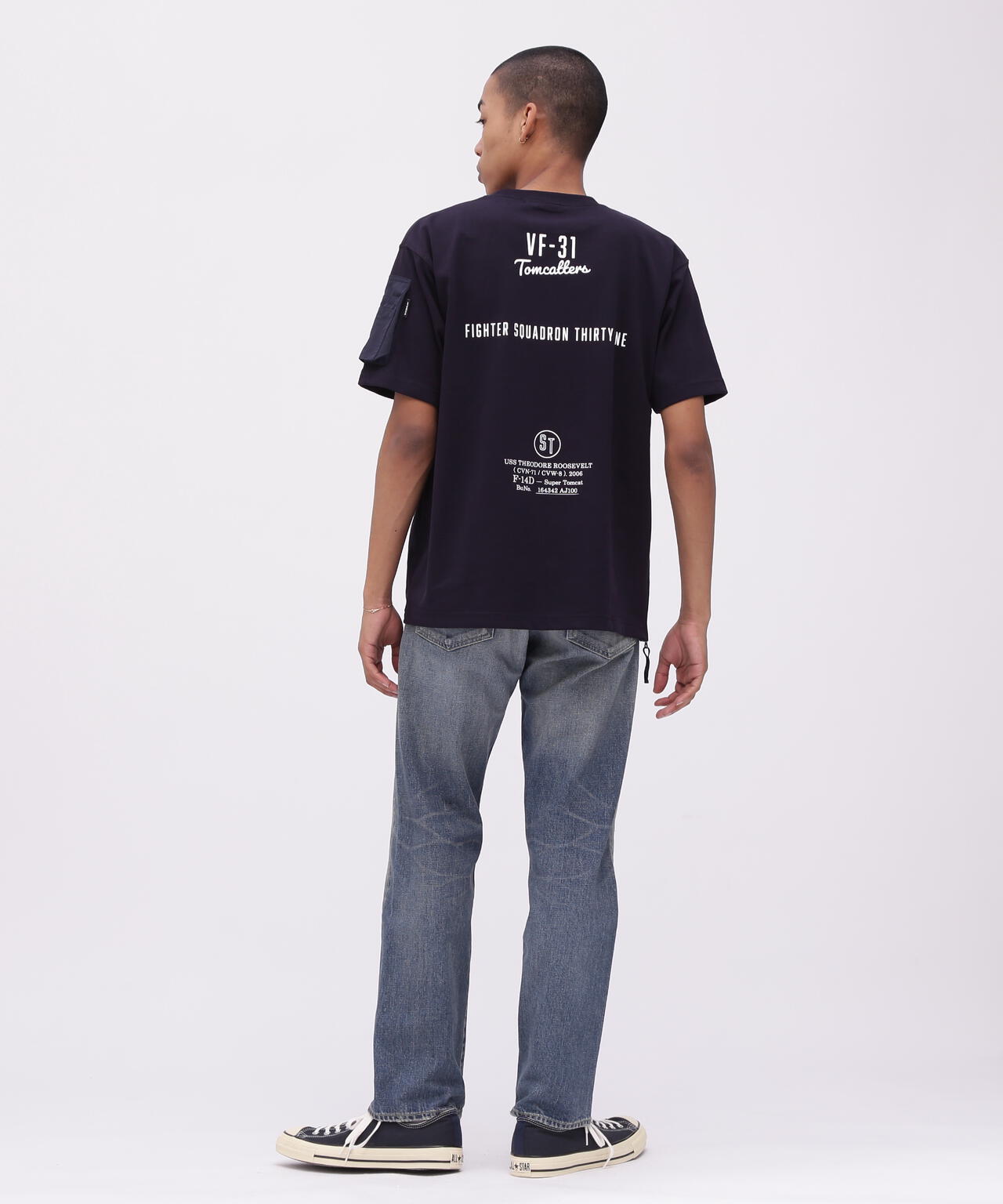 MIL. POCKET T-SHIRT / ミリタリーポケット 半袖Tシャツ / AVIREX / アヴィレックス