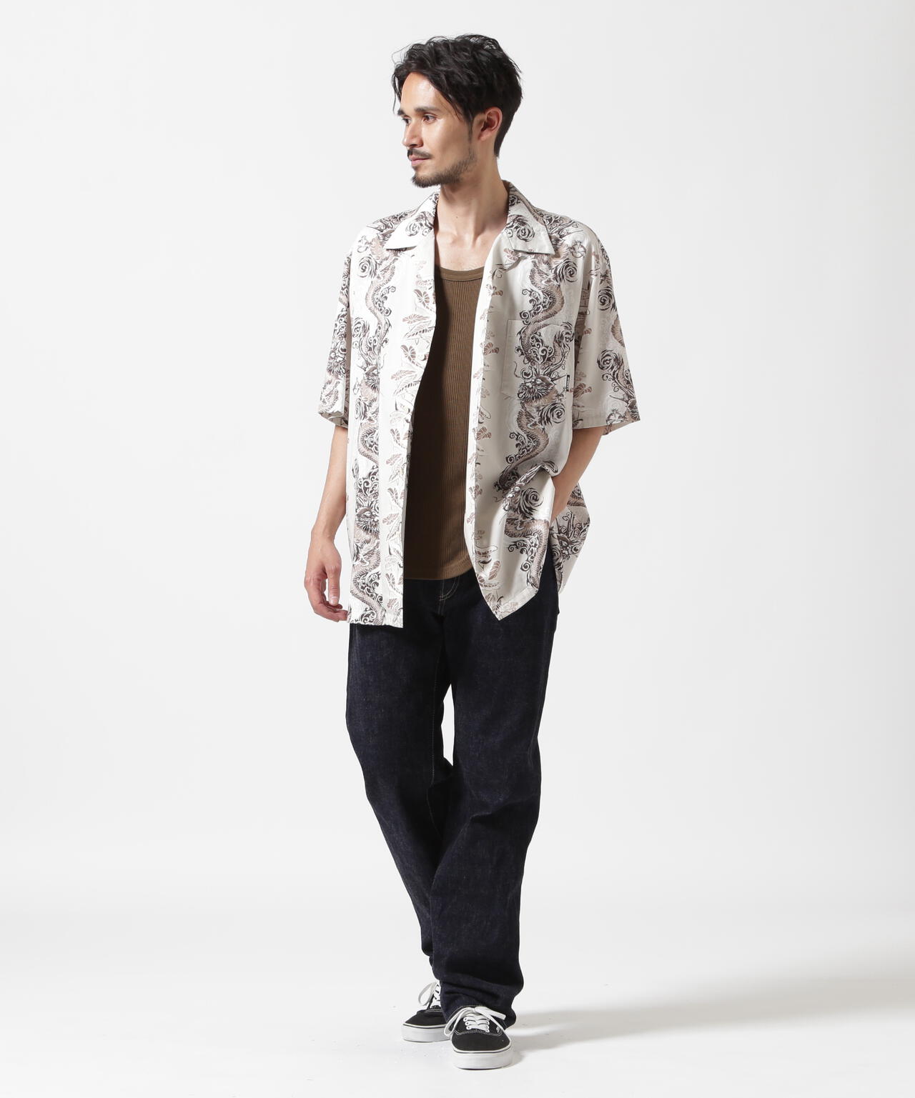 《直営店限定》RANDOM RIB TANK TOP / ランダムリブ タンクトップ