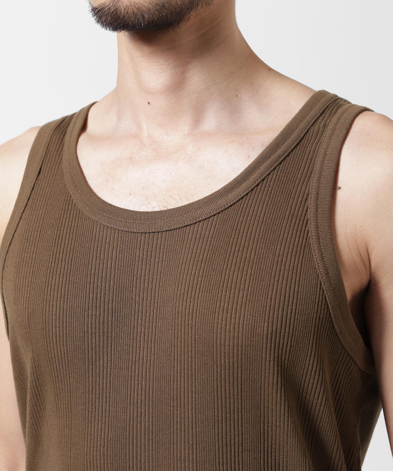 《直営店限定》RANDOM RIB TANK TOP / ランダムリブ タンクトップ