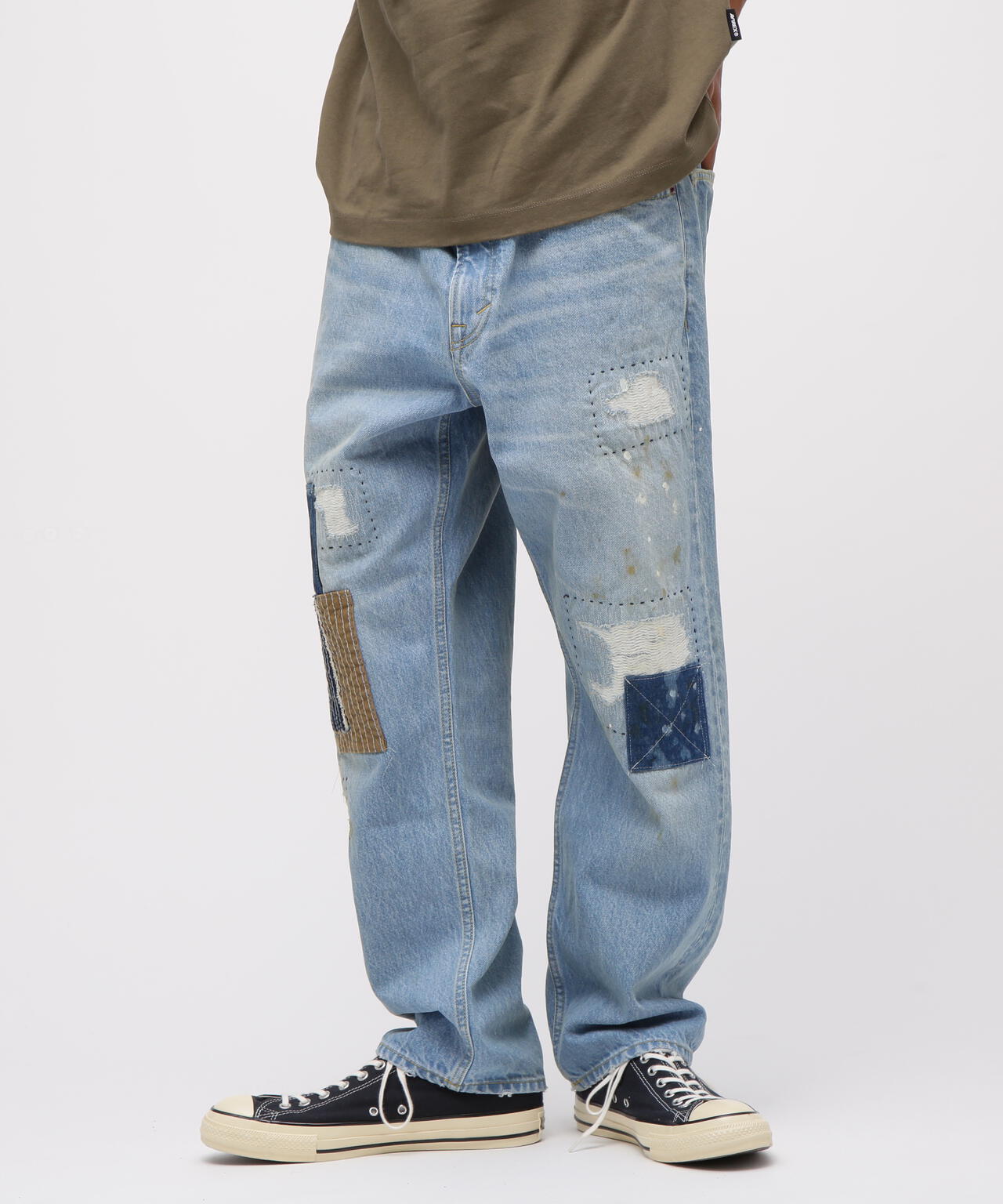 《RESTORE COLLECTION》DENIM PANTS ”REPAIR CUSTOM”