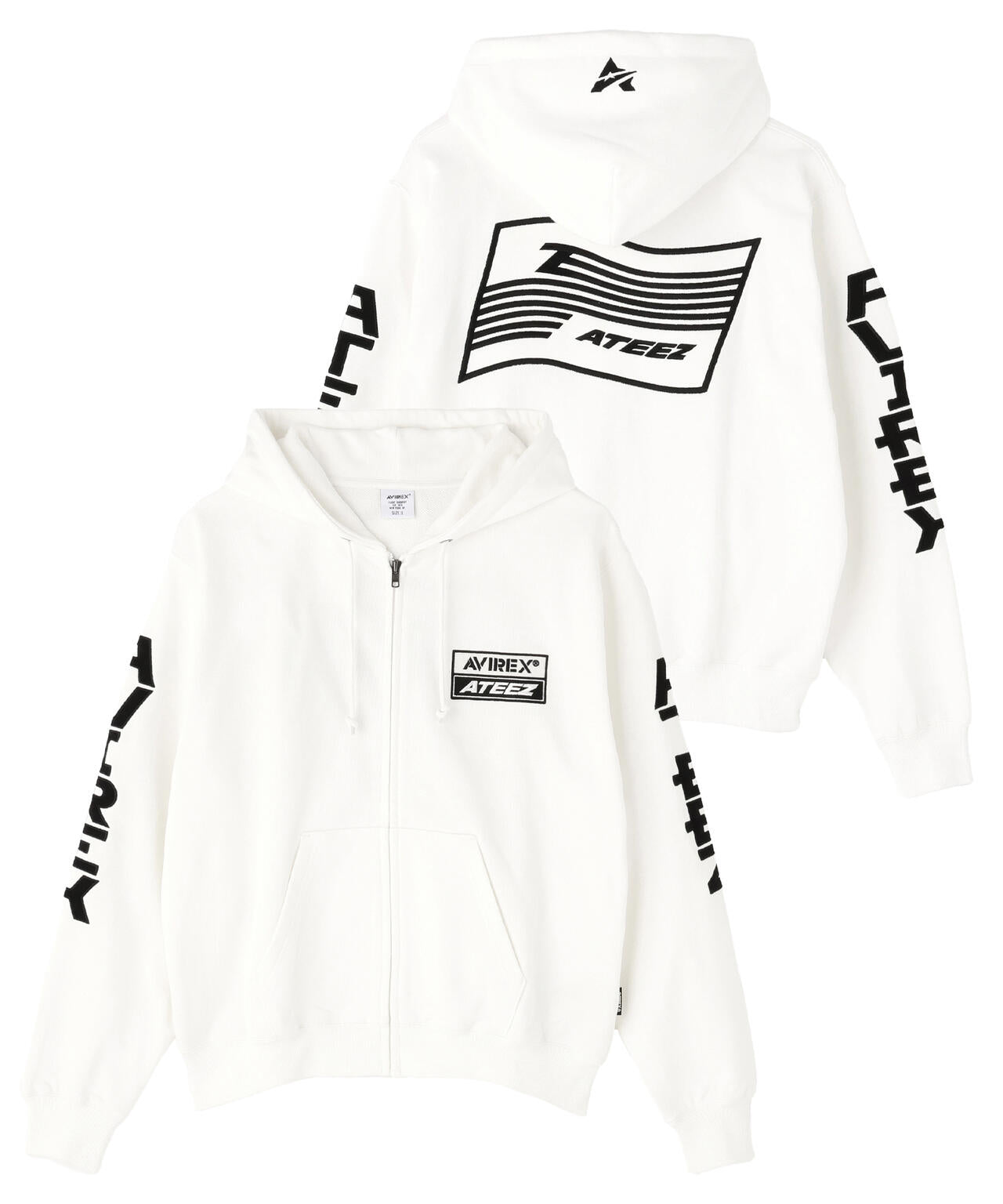 AVIREX × ATEEZ / SLEEVE LOGO PARKA