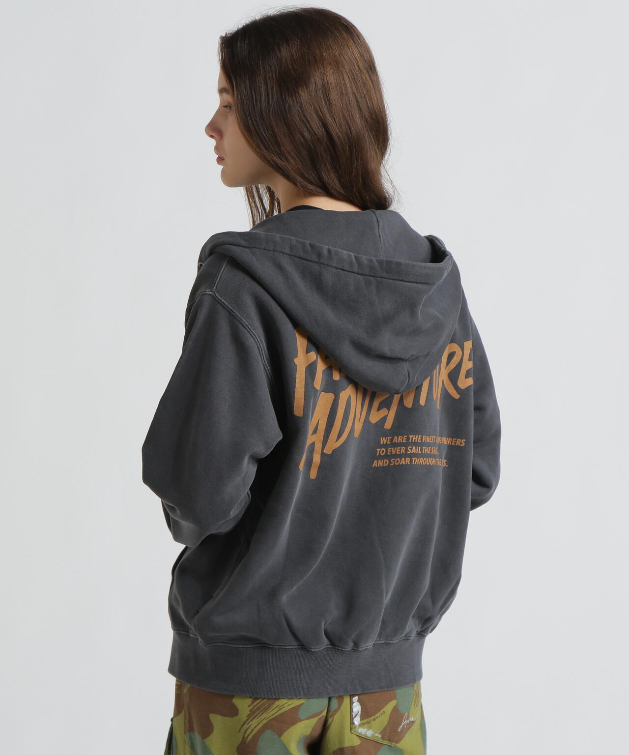 AVIREX × ATEEZ / FADE WASH PARKA ”ADVENTURE”