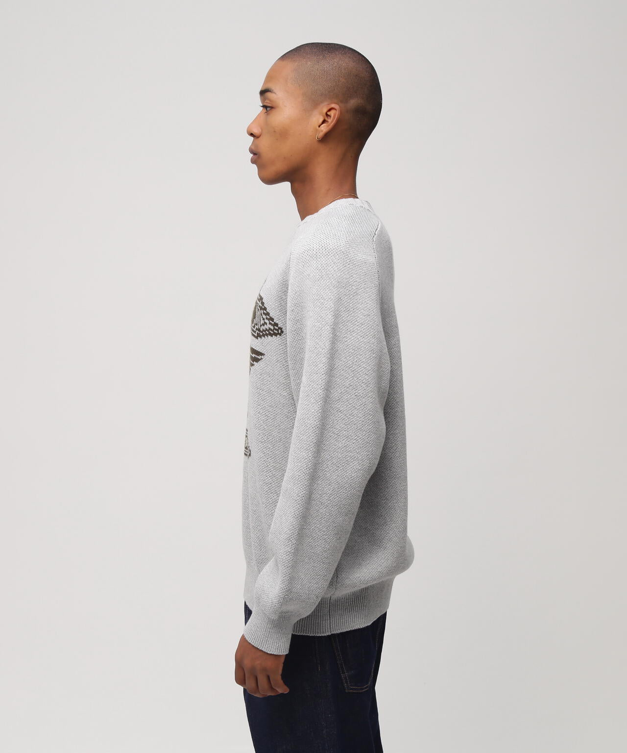 FREEDOM SLEEVE COTTON KNIT EAGLES