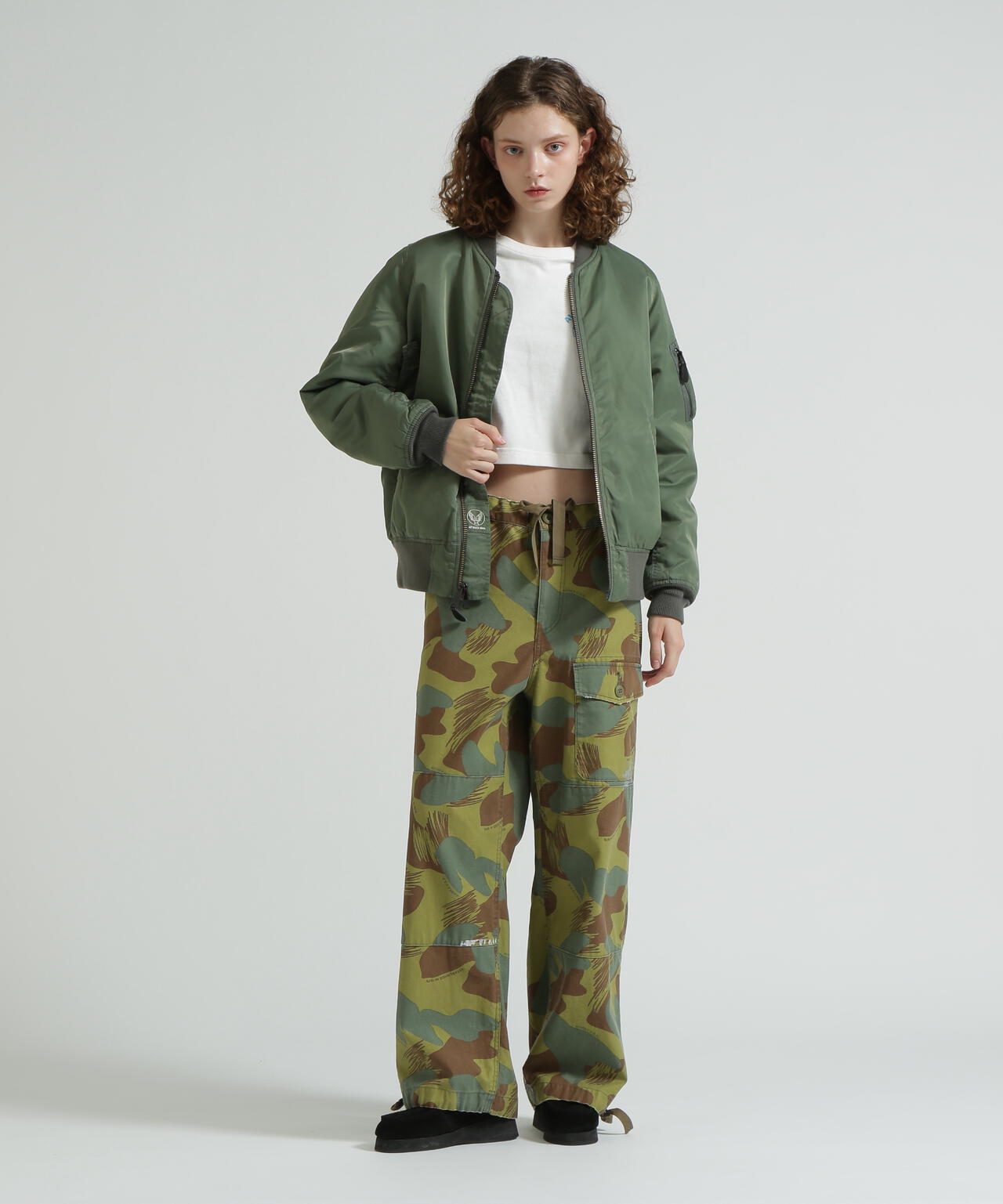 《WOMAN/直営店限定》WASHED MA-1 FLYING TIGERS