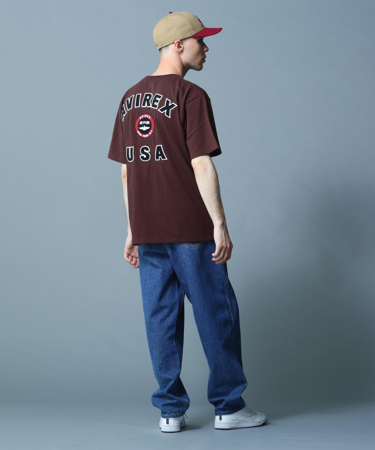 VARSITY LOGO T-SHIRT 2.0 / バーシティ ロゴ Tシャツ2.0 / AVIREX / アヴィレックス
