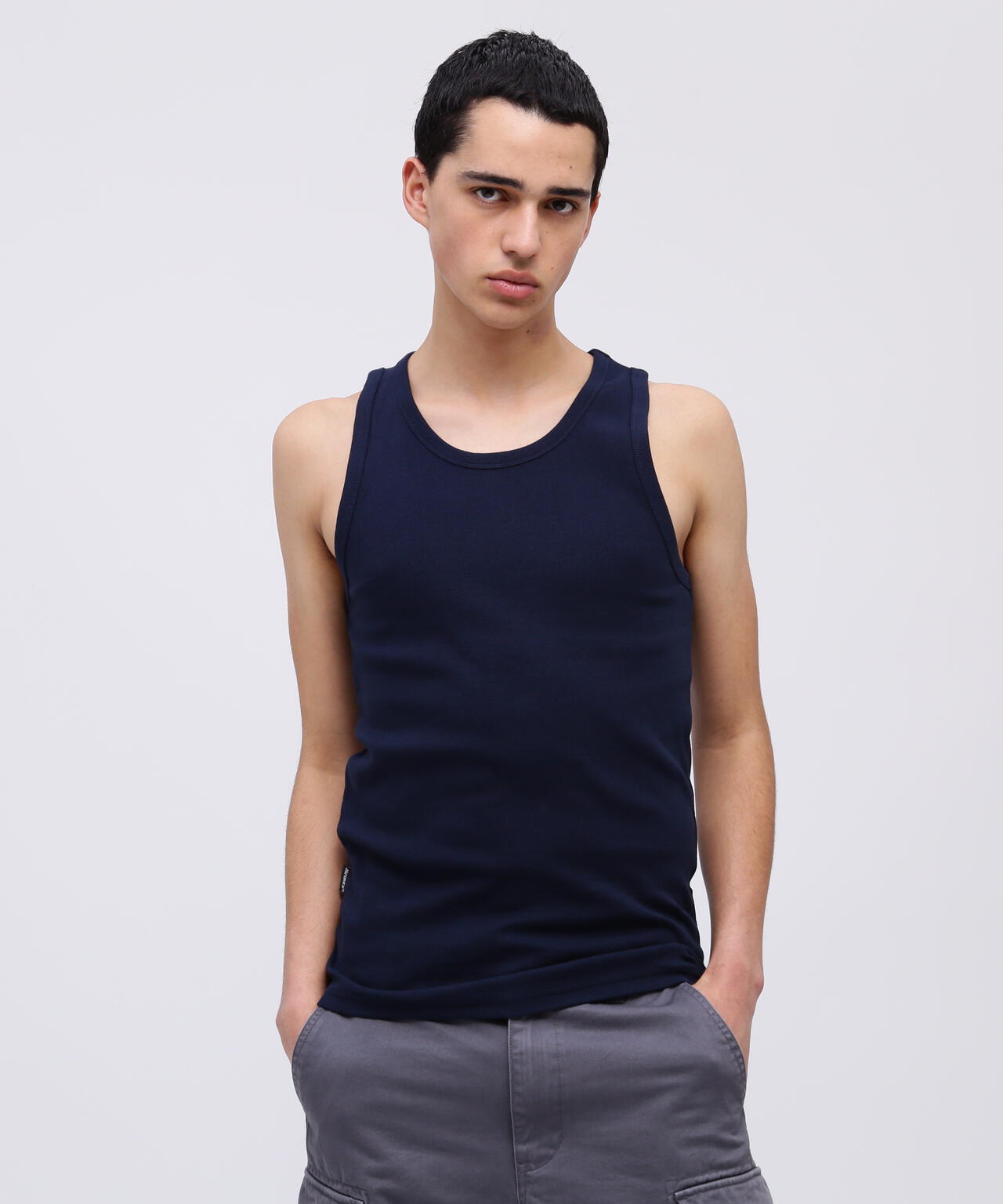 《DAILY/デイリー》RIB TANK TOP/リブ タンクトップ  デイリーウェア