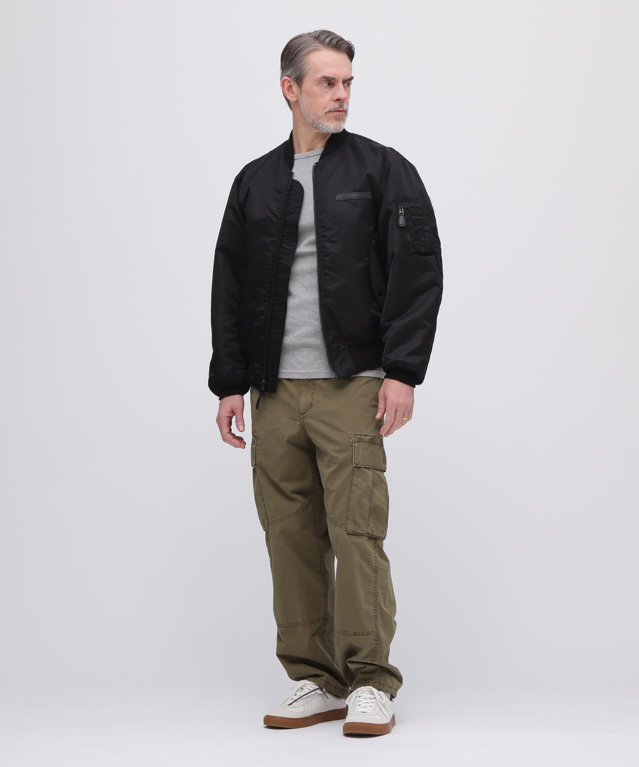 《50th Anniversary》MA-1 SIGNATURE BIG LOGO / MA-1 シグネチャー ビッグロゴ / AVIREX