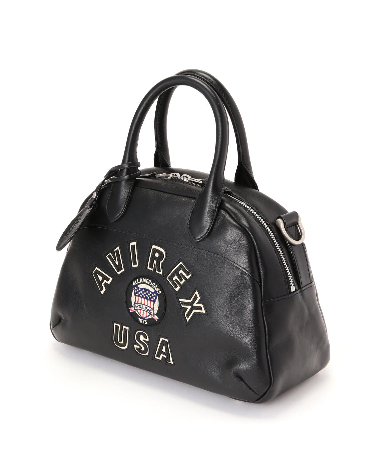 《直営店限定》VARSITY LEATHER MINI-BOSTON BAG / AVX5625
