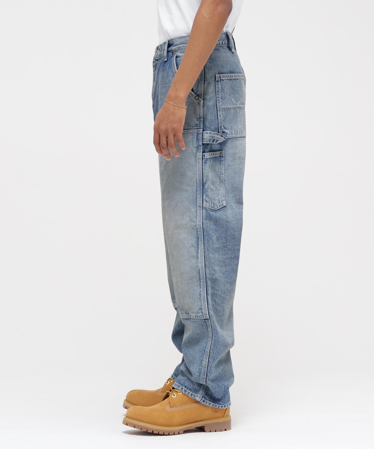 《AVIREX｜MOANDMO CLOTHING》DOUBLE KNEE DENIM PANTS