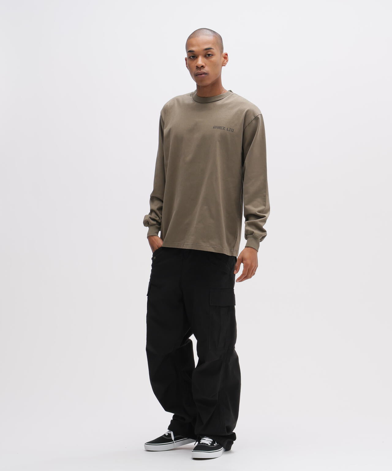 STENCIL L/S T-SHIRT