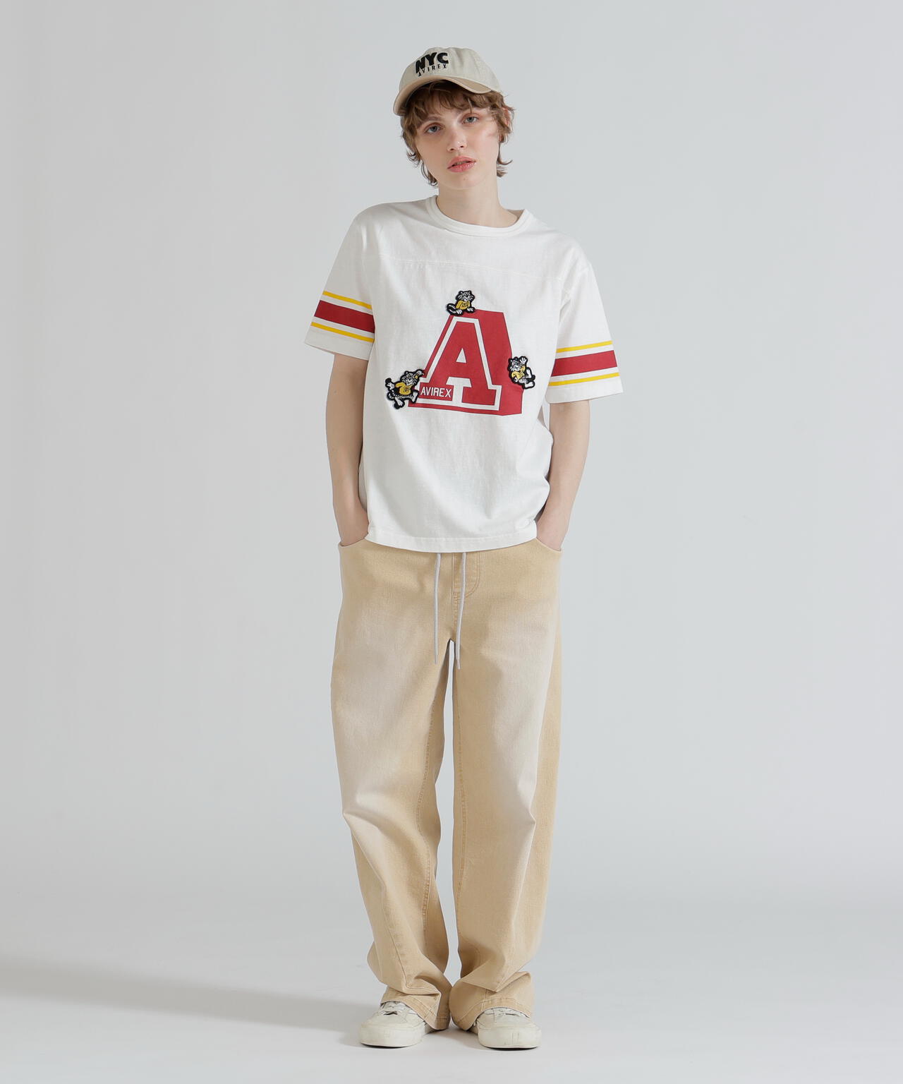 《WOMAN》NUMBERING TOM CAT T-SHIRT