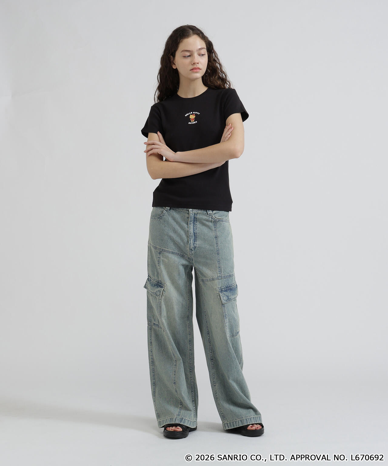 171cm B:86 W:59 H:87 着用サイズ：M