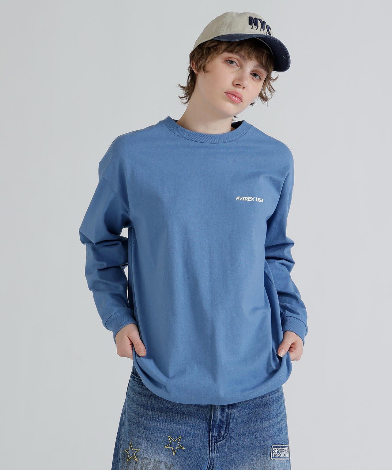 《直営店限定》BICOLOR NYC CAP
