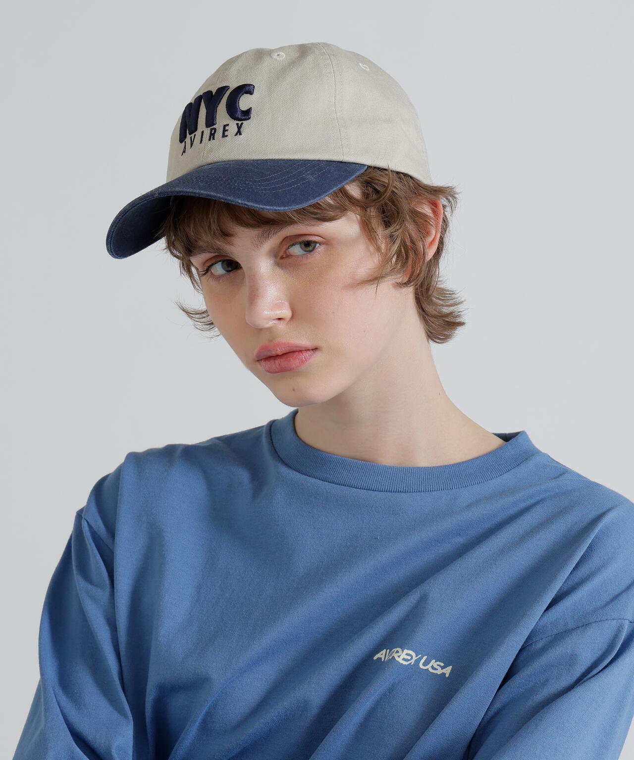 《直営店限定》BICOLOR NYC CAP