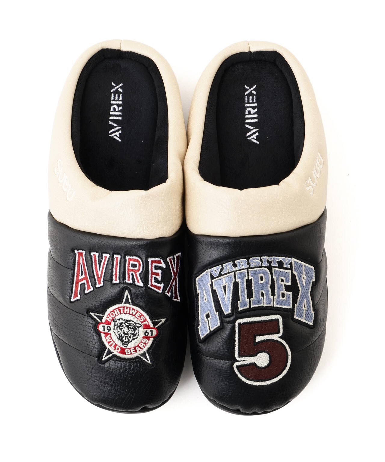 《AVIREX｜SUBU》VEGAN LEATHER SANDALS ”WILDBEAR”