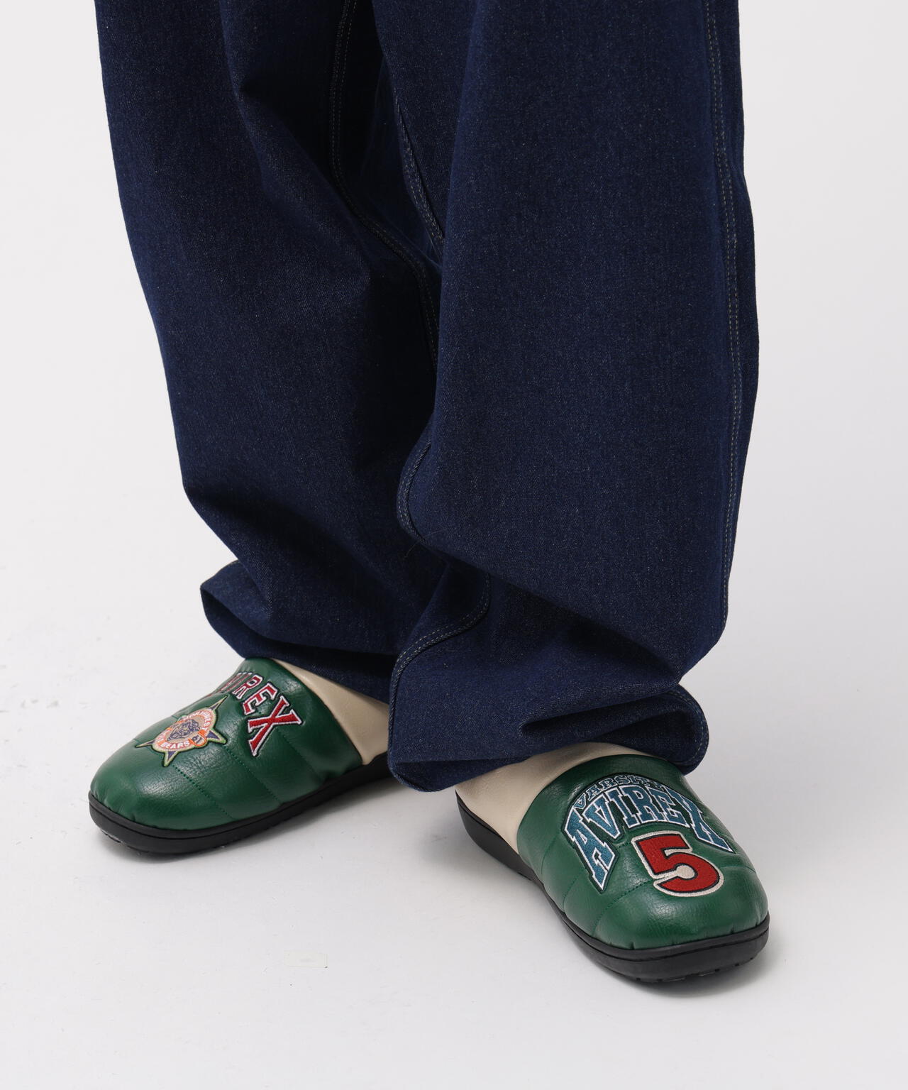 《AVIREX｜SUBU》VEGAN LEATHER SANDALS ”WILDBEAR”