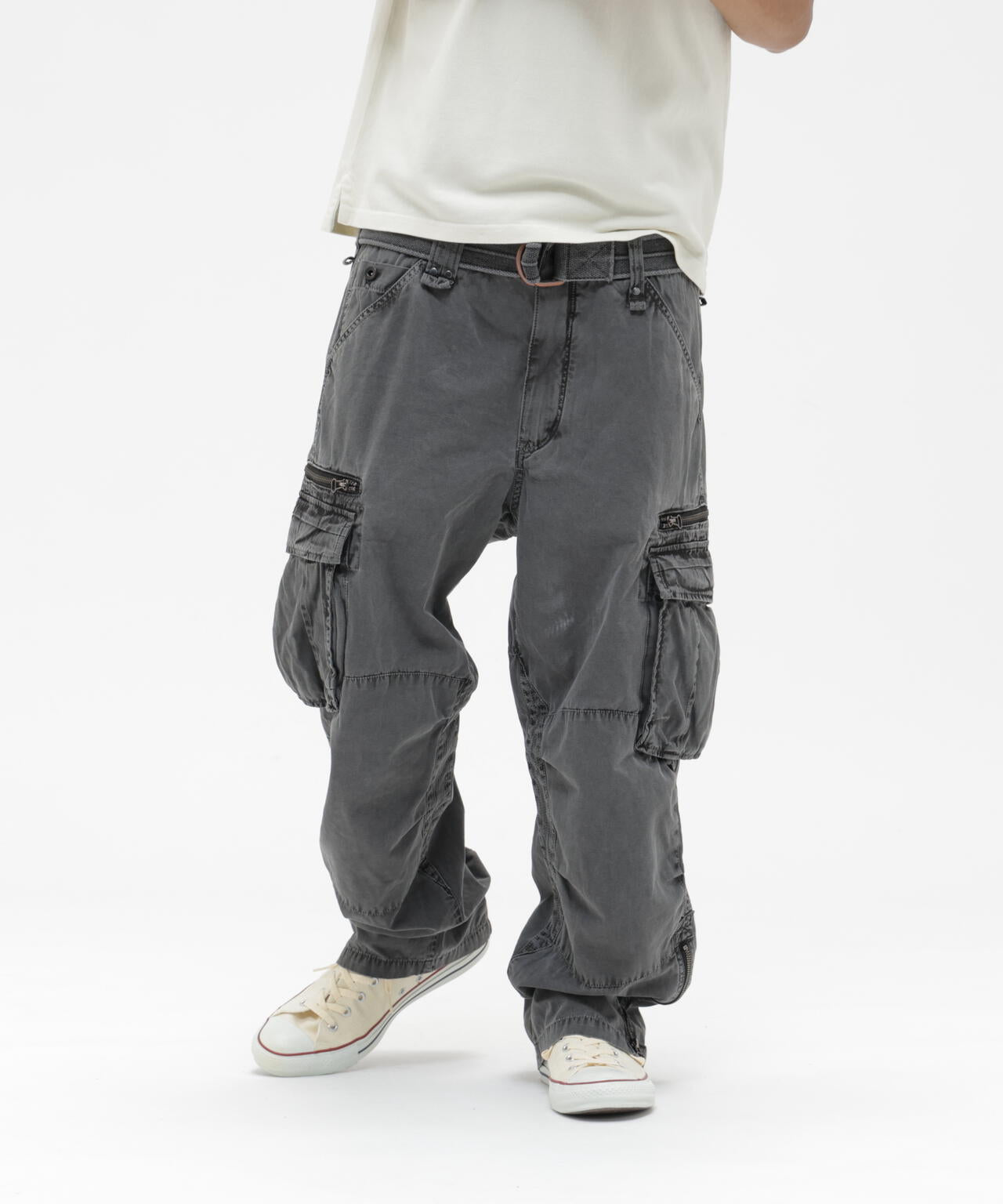 PIGMENT TAPING CARGO PANTS
