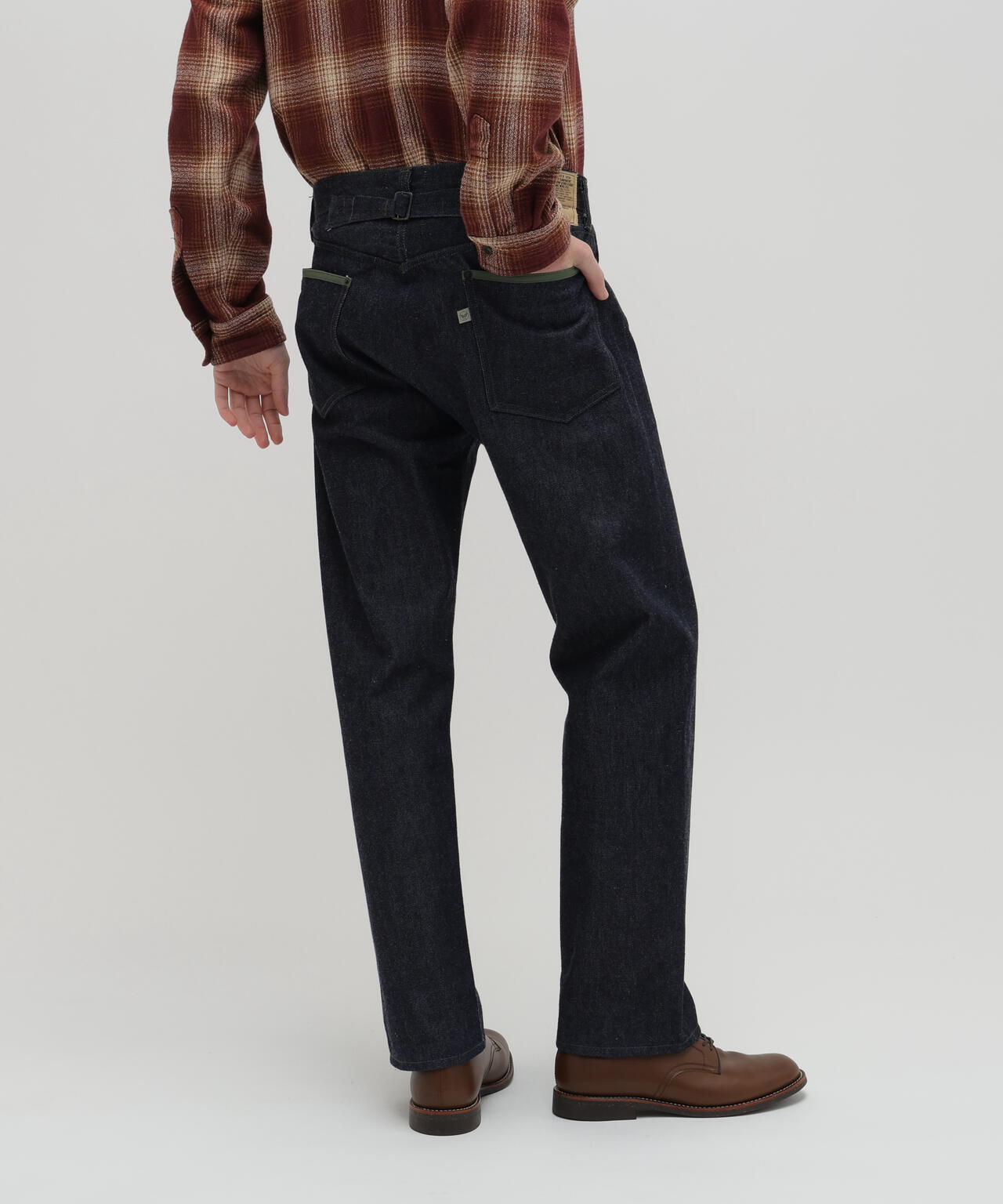AVIREX HERITAGE DENIM Type-1 PANTS ”NYLON”