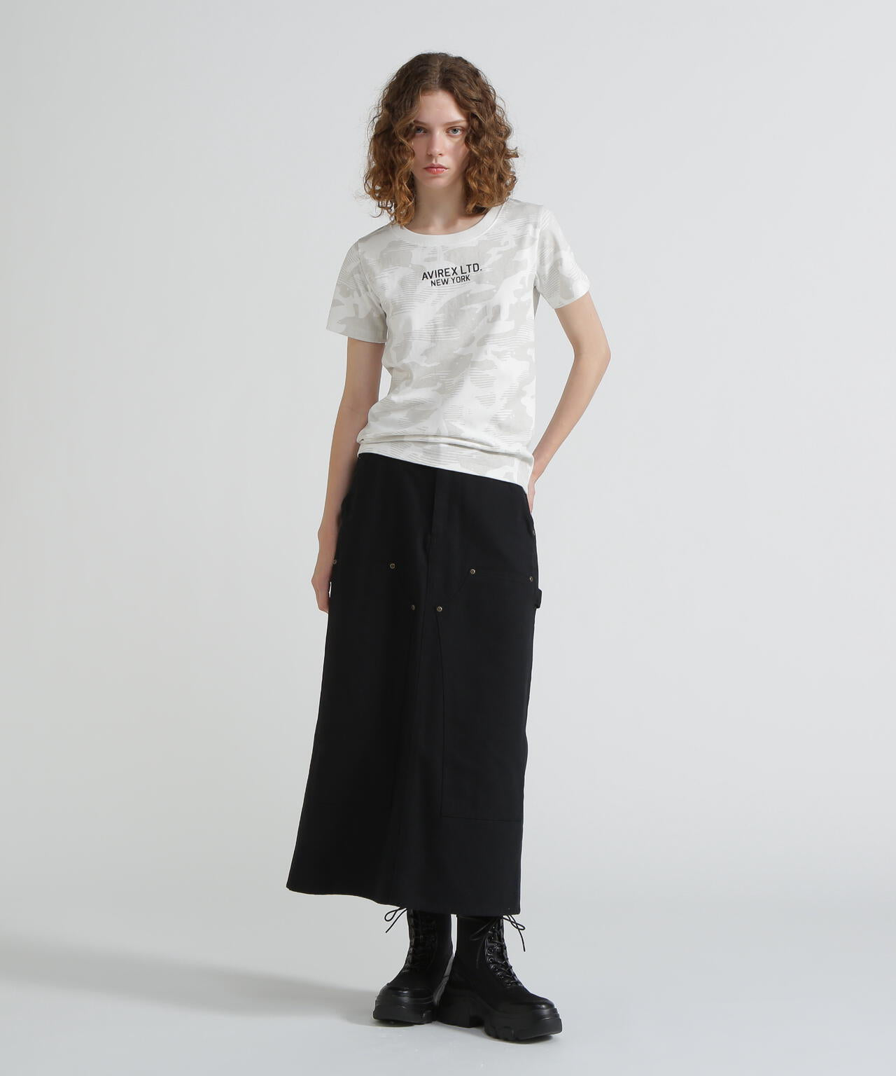 《WEB&DEPOT限定》AVIREX LIMITED NY T-SHIRT