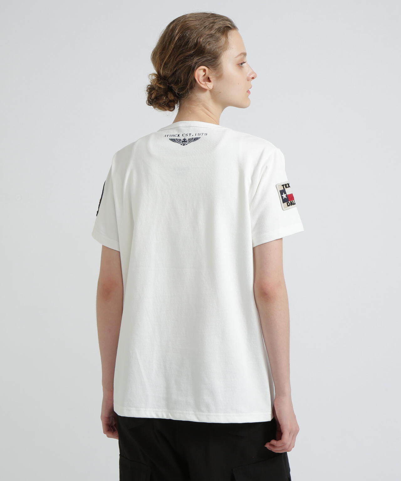 《WEB＆DEPOT限定》TOP GUN WAPPEN T-SHIRT