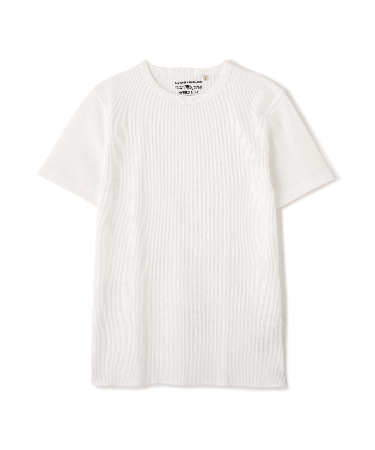 《DAILY/デイリー》THERMAL CREW NECK T-SHIRT