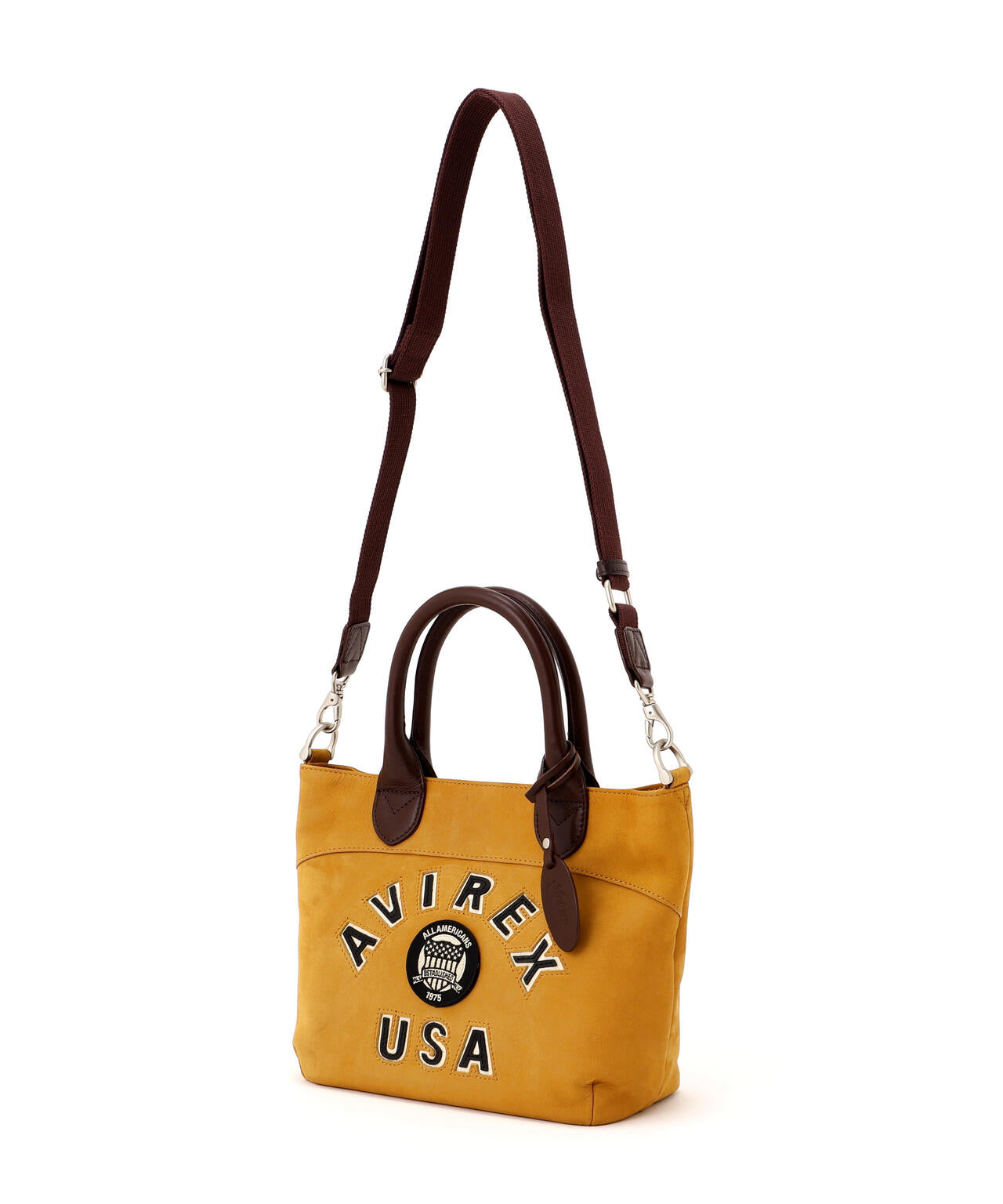《直営店限定》LX VARSITY LEATHER MINI TOTE BAG