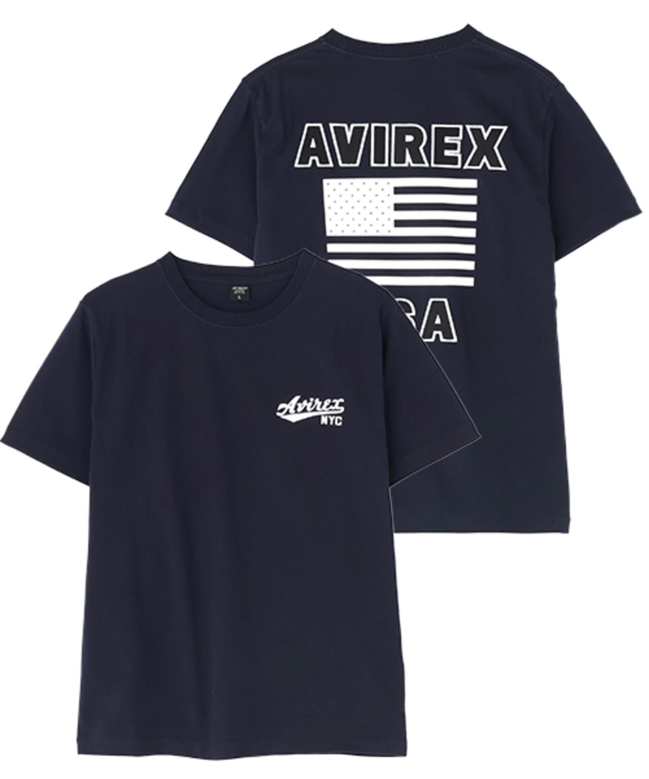 《WEB&DEPOT限定》S/S CREW NECK T STAR SPANGLED BANNER/クルーネック Tシャツ 星条旗