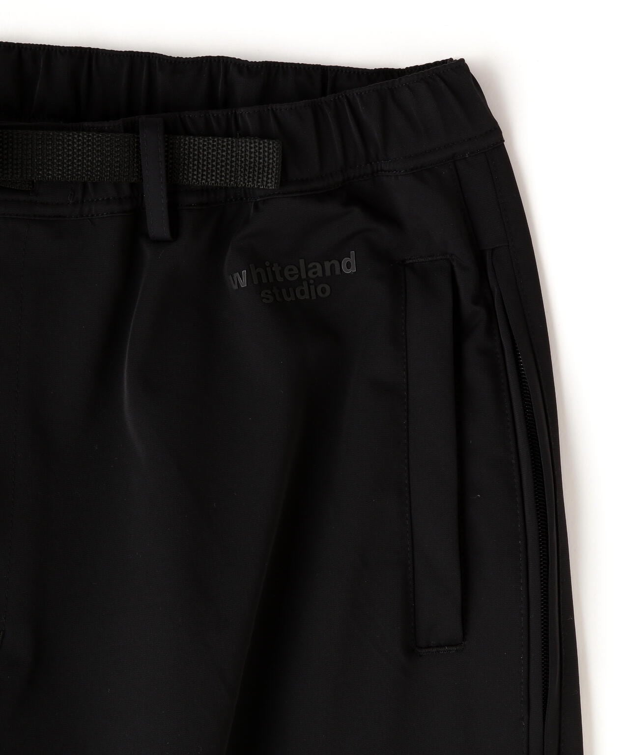 WHITELAND/ホワイトランド/THREE LAYERS WIDE ZIP PANTS/レイヤーワイドジップパンツ