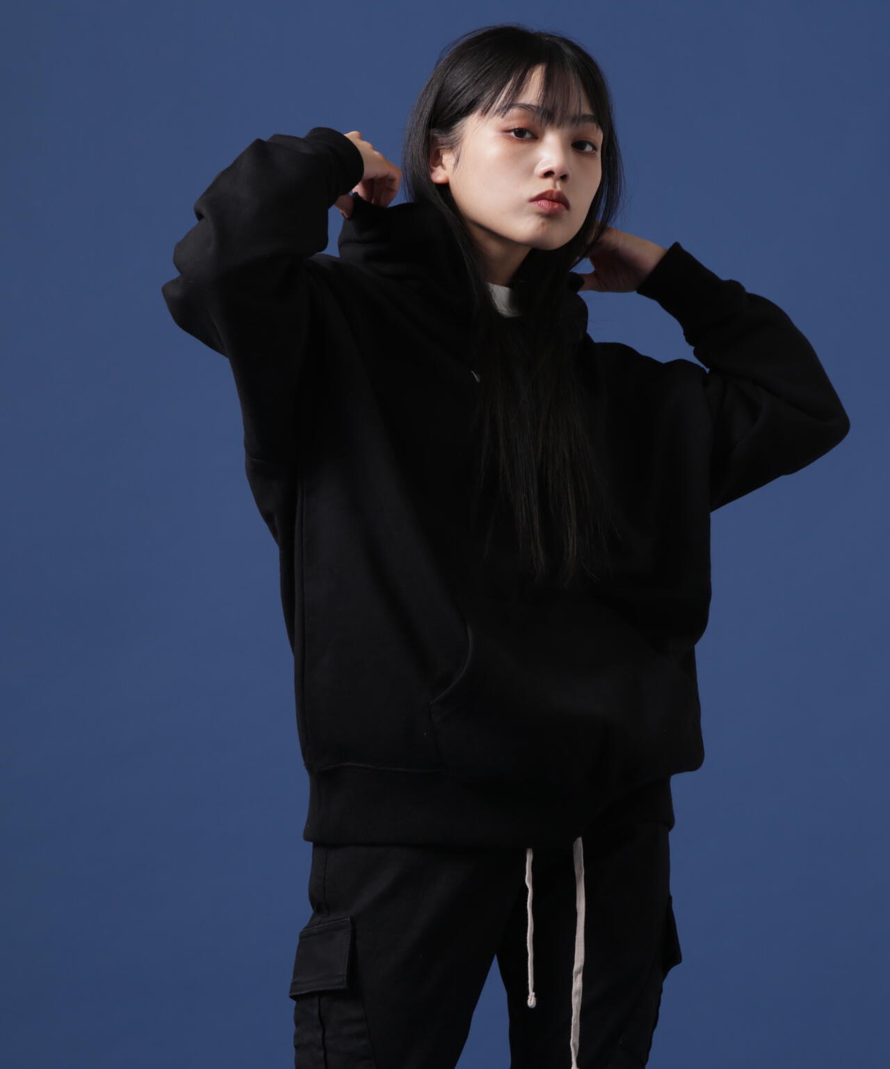 【WEB&DEPOT限定】WHITELAND/ホワイトランド/LOGO SWT HOODIE/ロゴ