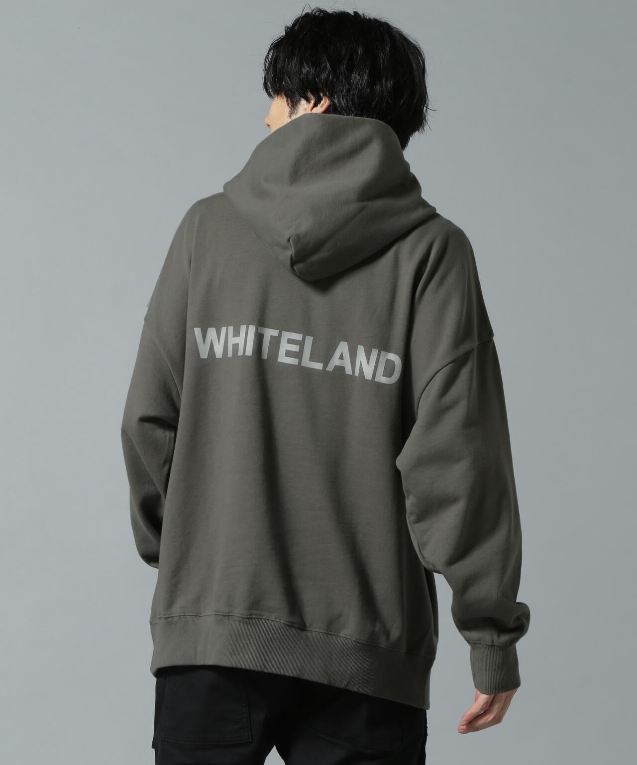 【WEB&DEPOT限定】WHITELAND/ホワイトランド/LOGO SWT HOODIE/ロゴ