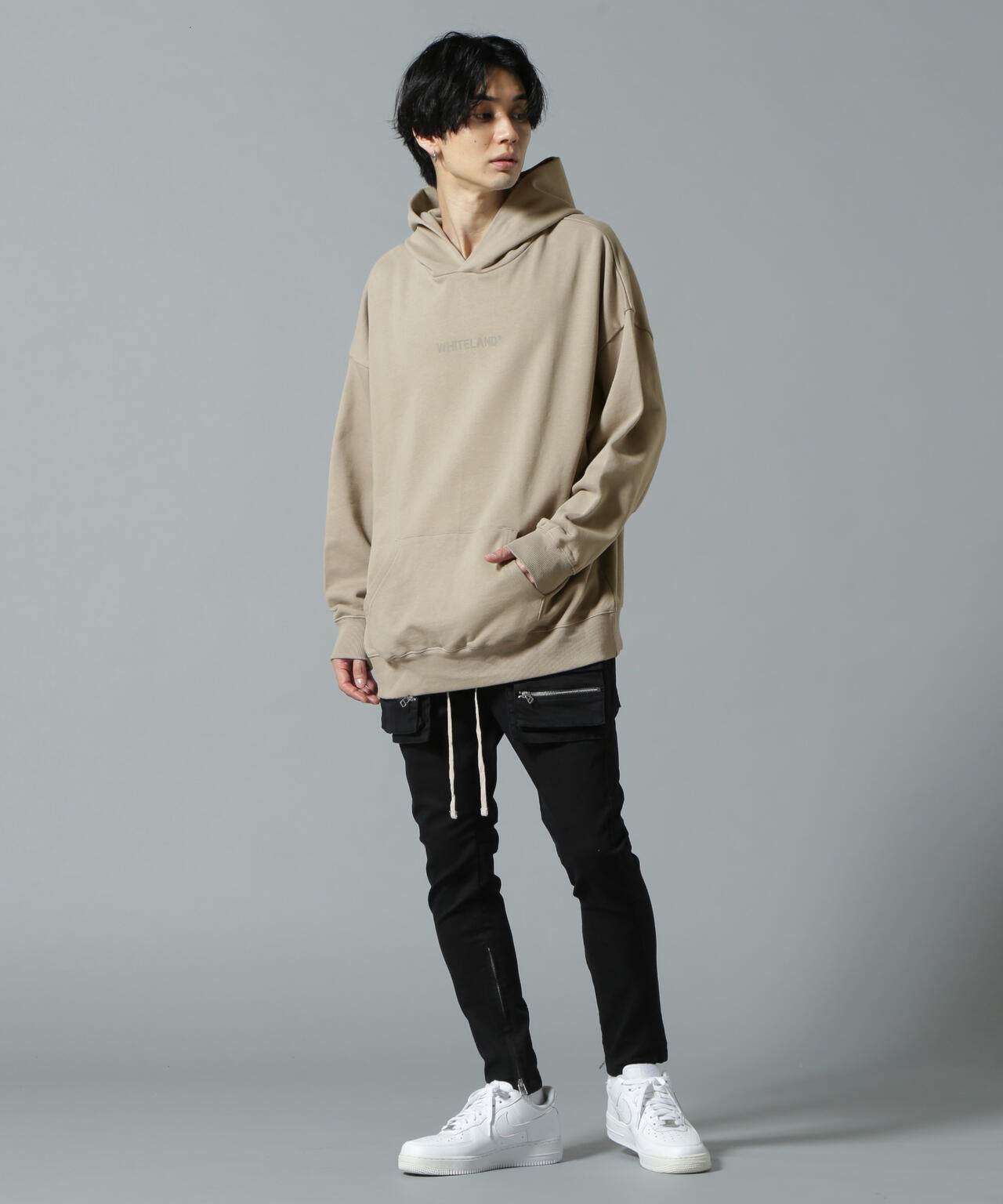【WEB&DEPOT限定】WHITELAND/ホワイトランド/LOGO SWT HOODIE/ロゴ